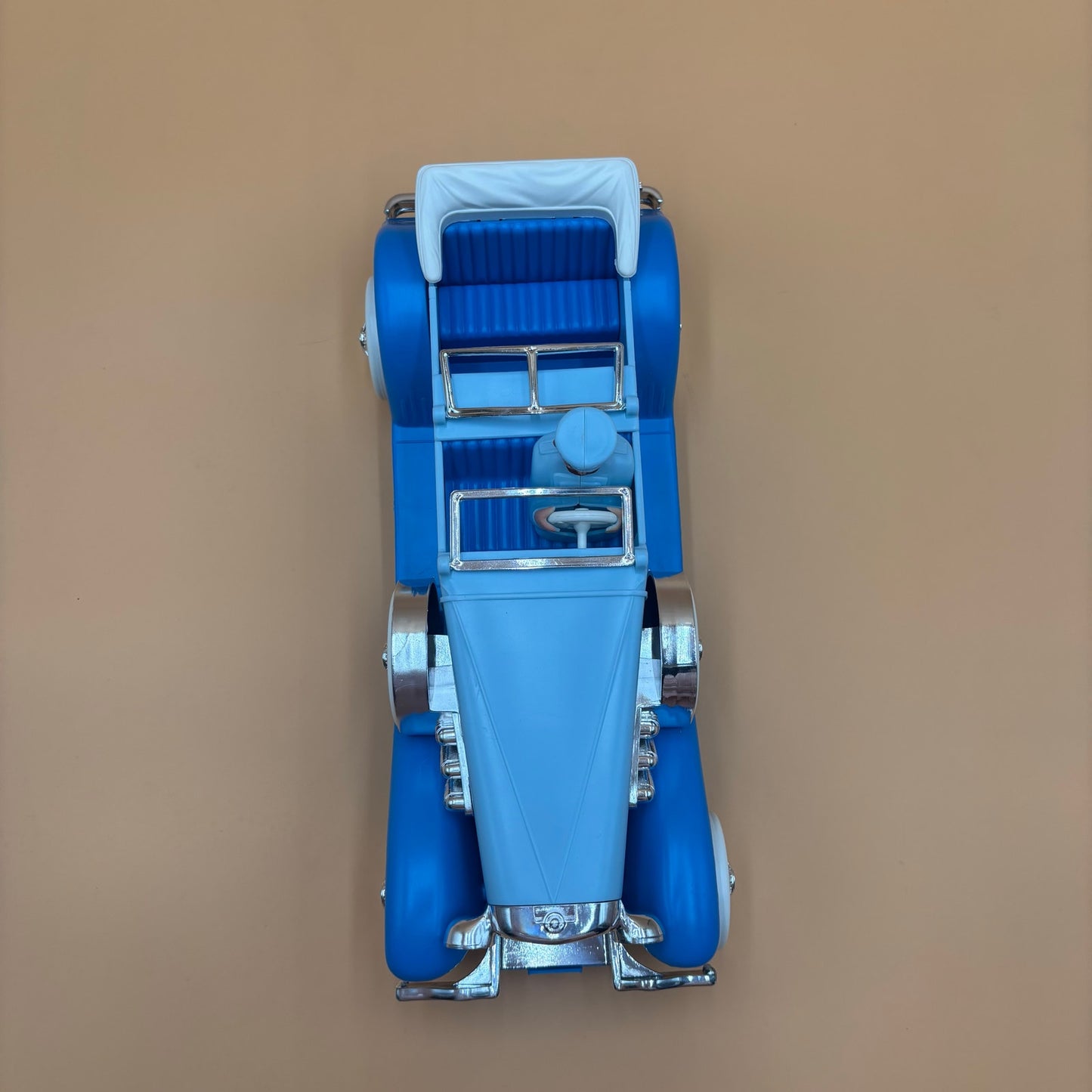 Vintage 1982 Knickerbocker Blue Touring Car Toy – Duesenberg Style