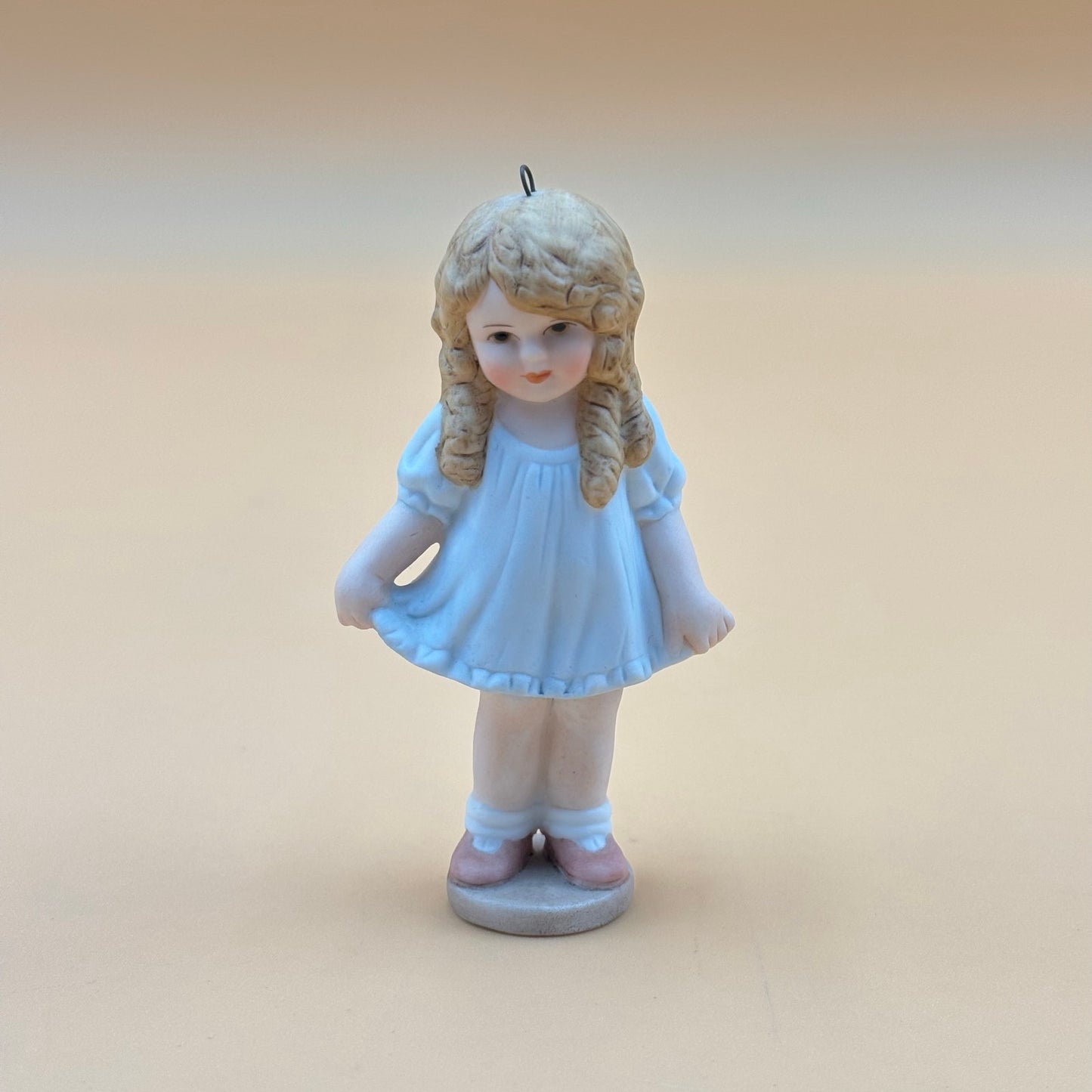Balliol Porcelain Figurine Trio – “Mine,” “Goldy Locks,” & “Good Morning” – Taiwan