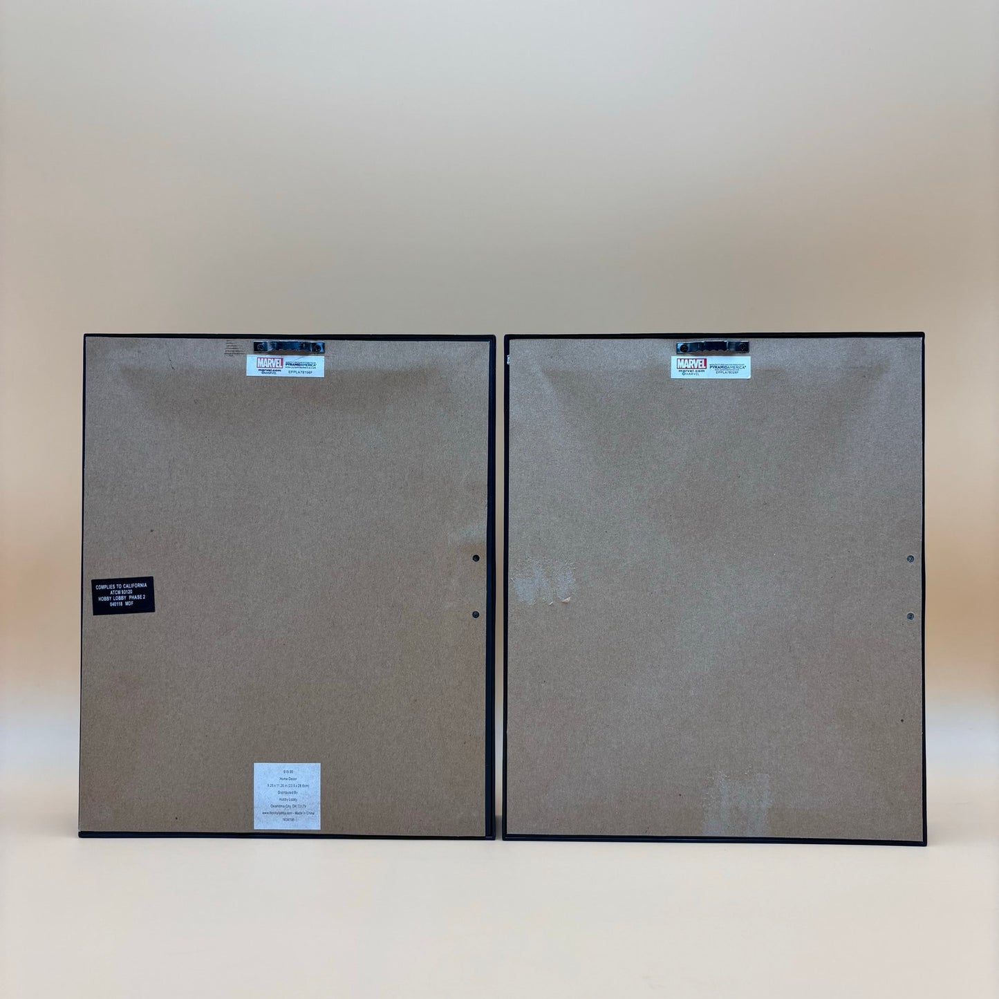 Marvel 3-D Shadow-Box Wall Art Pair Baby Groot & The Amazing Spider-Man