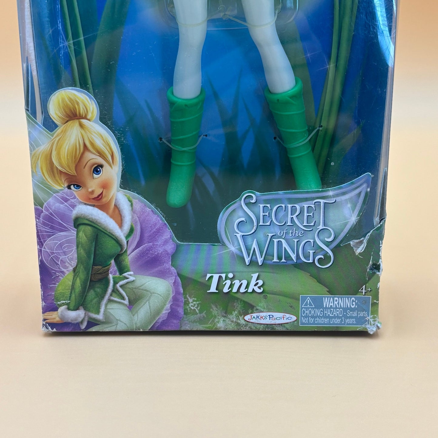 Rare Disney Fairies Tinker Bell Secret Wings 9" Doll - 2012