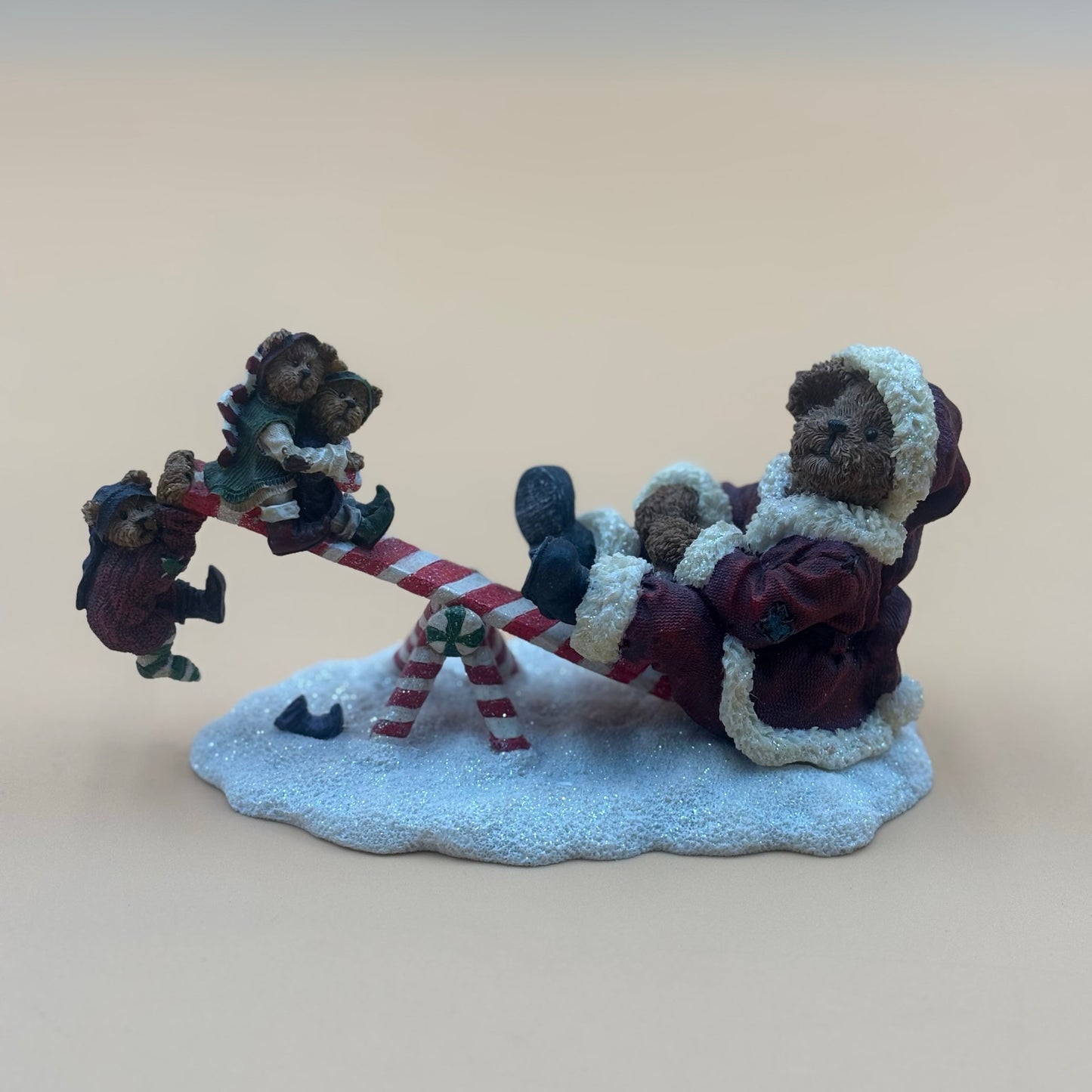 Boyds Bears & Friends “Santa Bear with Jingle, Jangle, and Joe” Figurine (2004