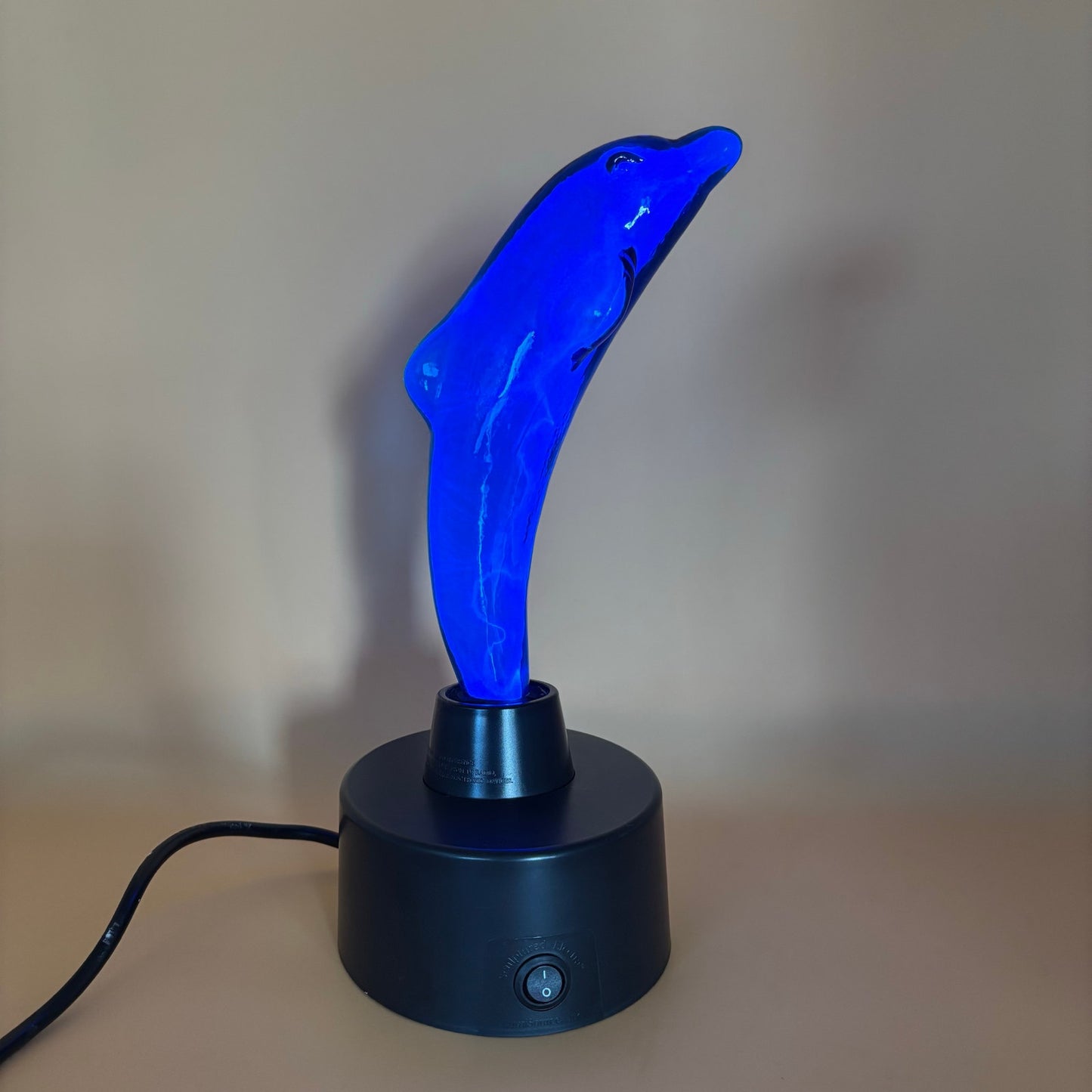 LumiSource Electra Blue Dolphin Plasma Lightning Lamp 15” – Works