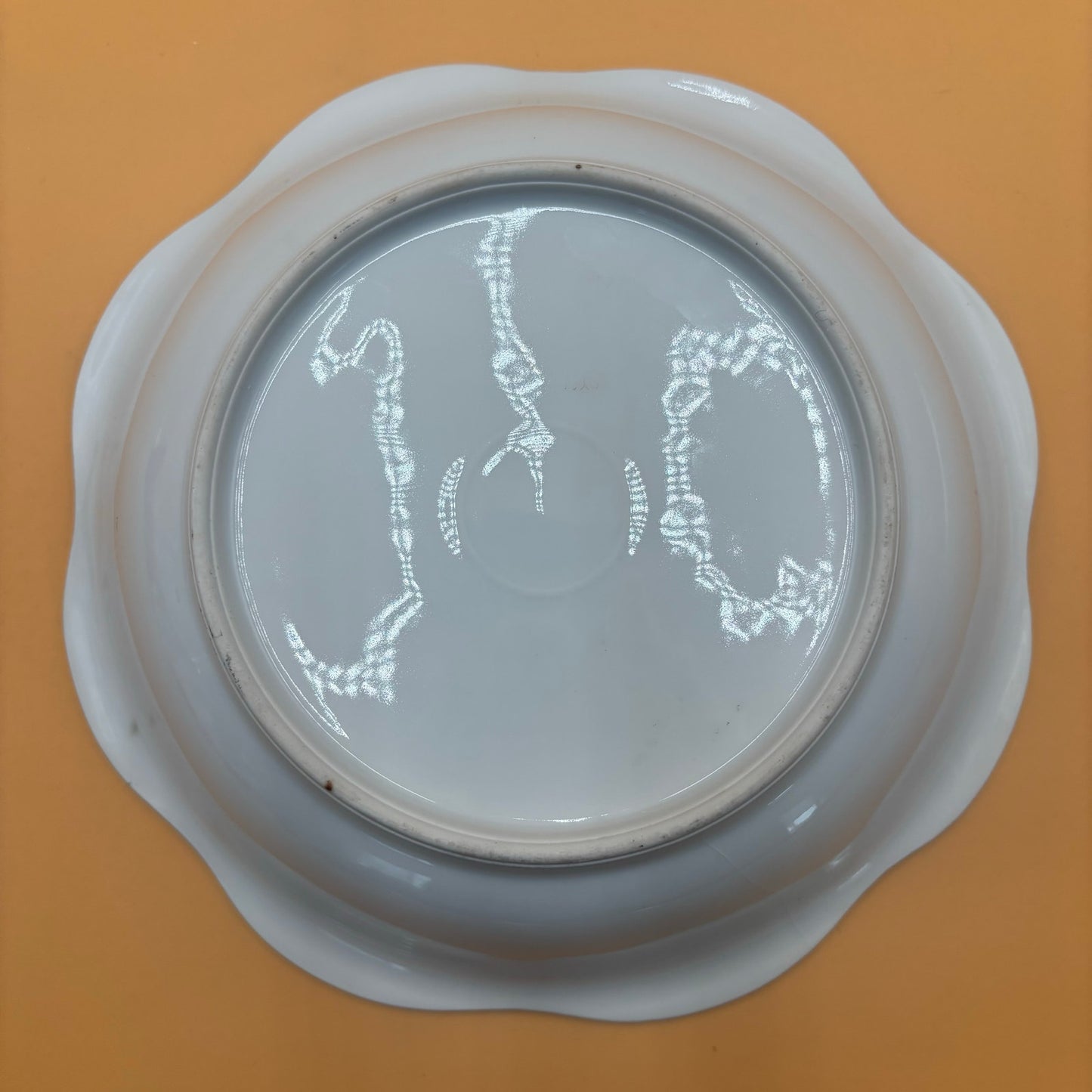 Antique Hand-Painted Porcelain Bowl Signed Caillaux – 8 3/8”