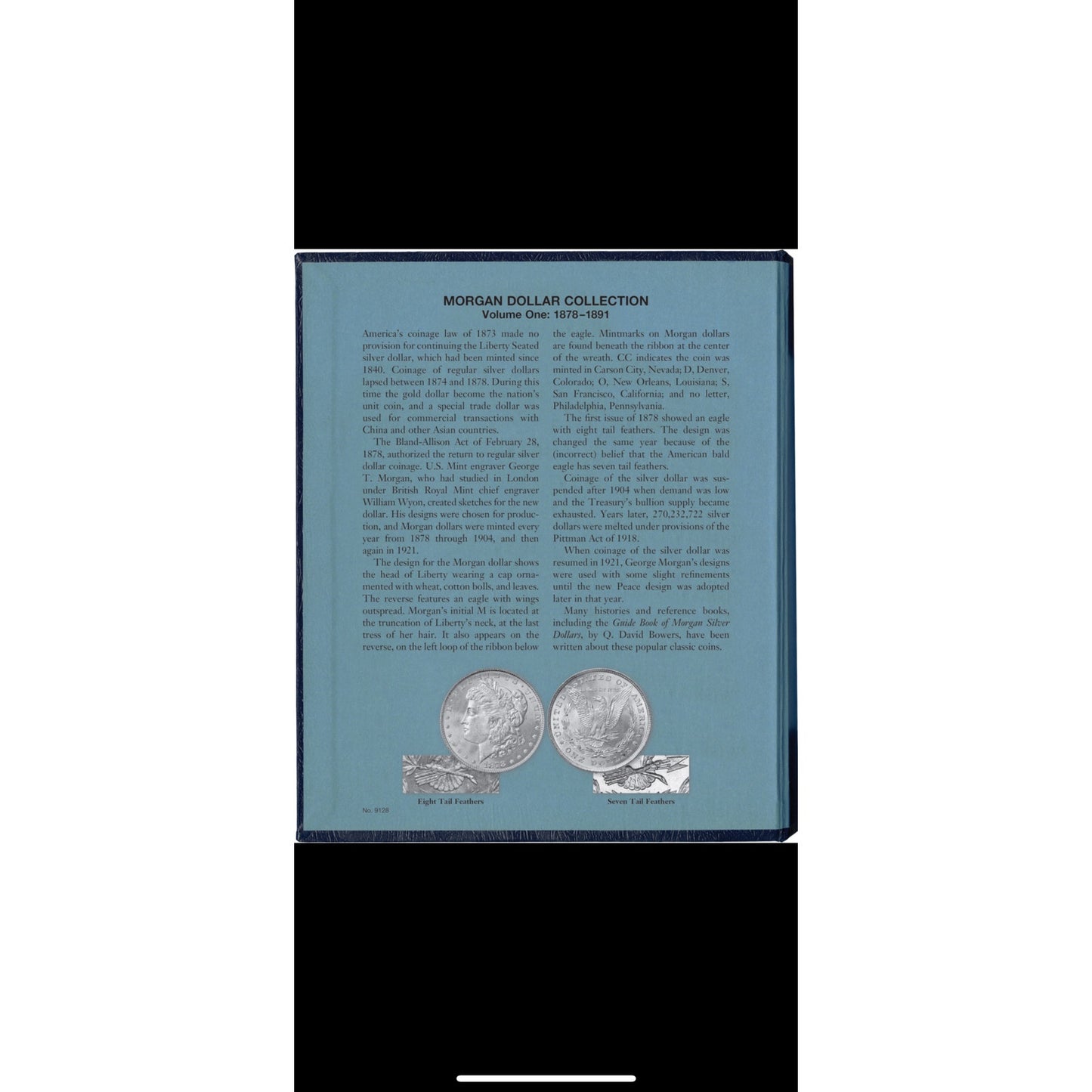 Coin Album Set – Morgan & Eisenhower Dollars Archival Books (2 Total)