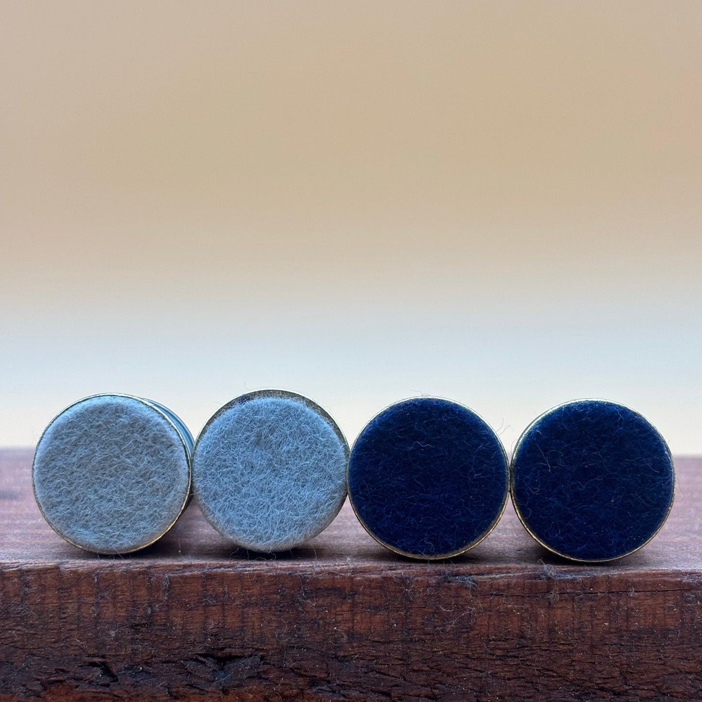 Franklin Mint Civil War Pewter Chess Pieces – Set of 4 (1983)