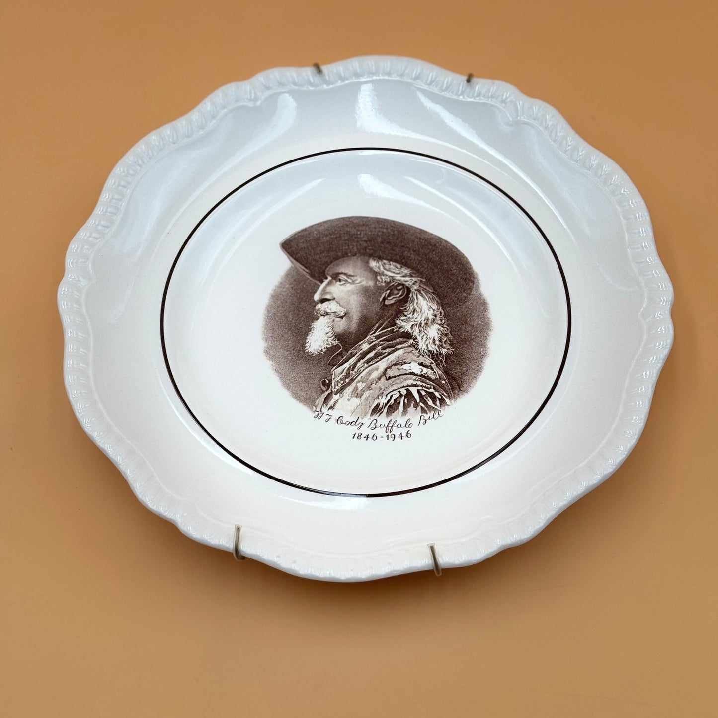 Buffalo Bill Cody Centennial Commemorative Plate – Haviland England 1846–1946