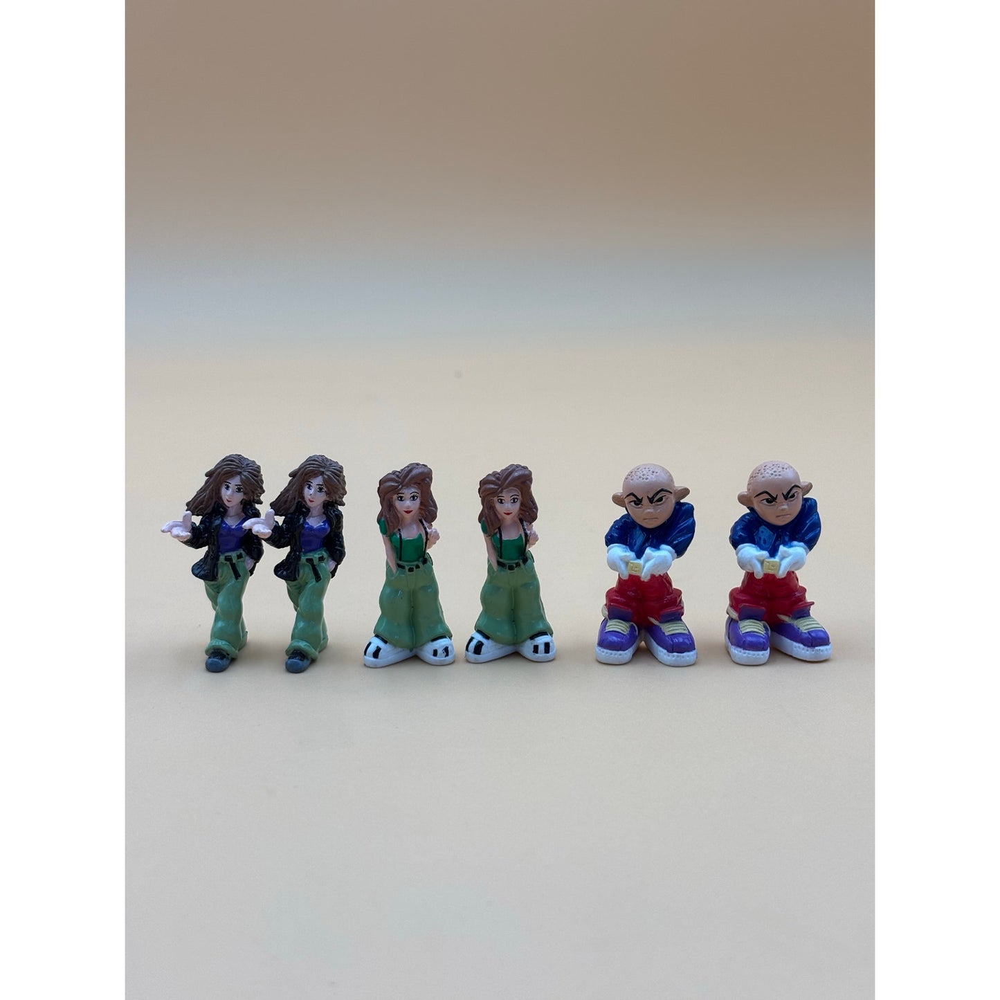 Lot of 10 Homies Figurines (7 Characters, 3 Duplicates)