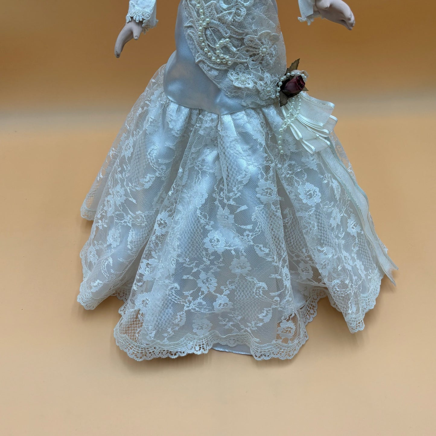 Victorian Style Porcelain Bride Doll - Numbered 1544-2024  ✏️ DETAILS: