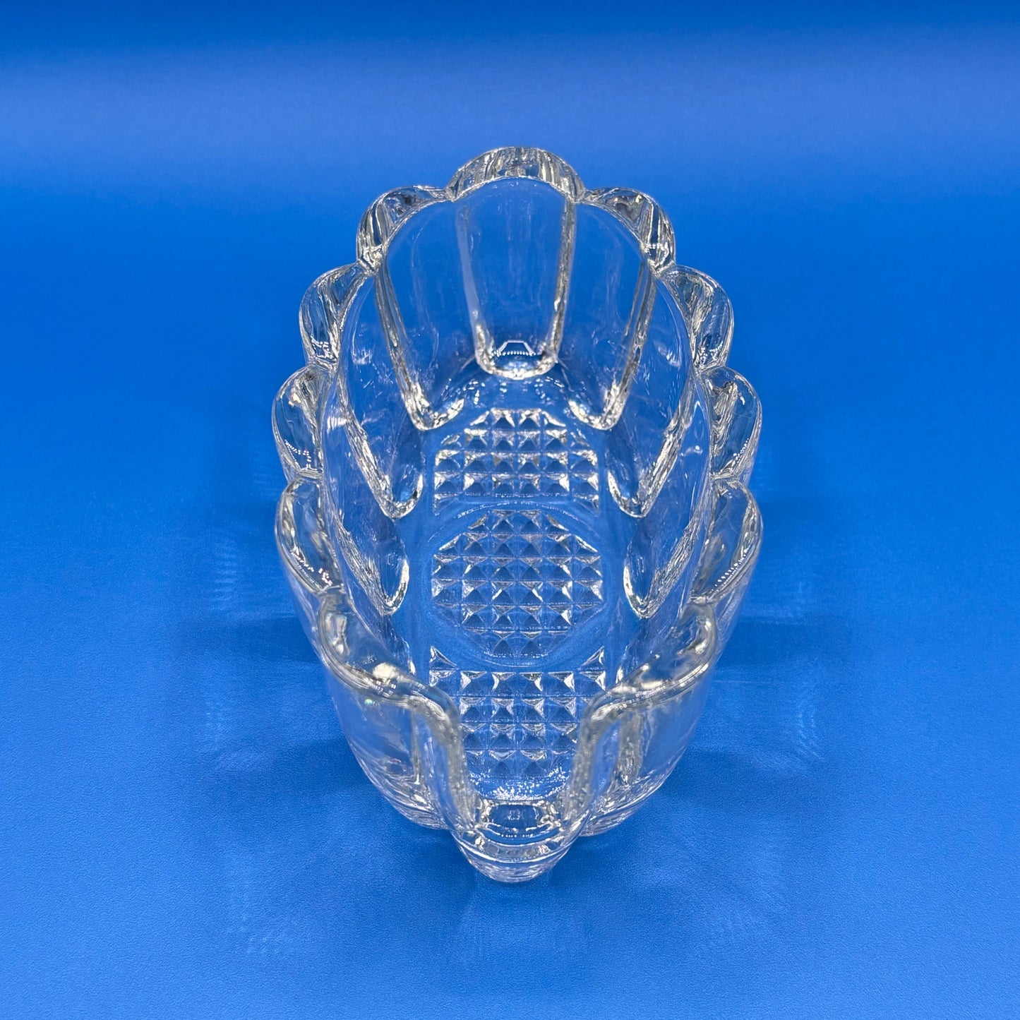 Set of 2 Princess House Crystal Spoon & Fork Rest Holders