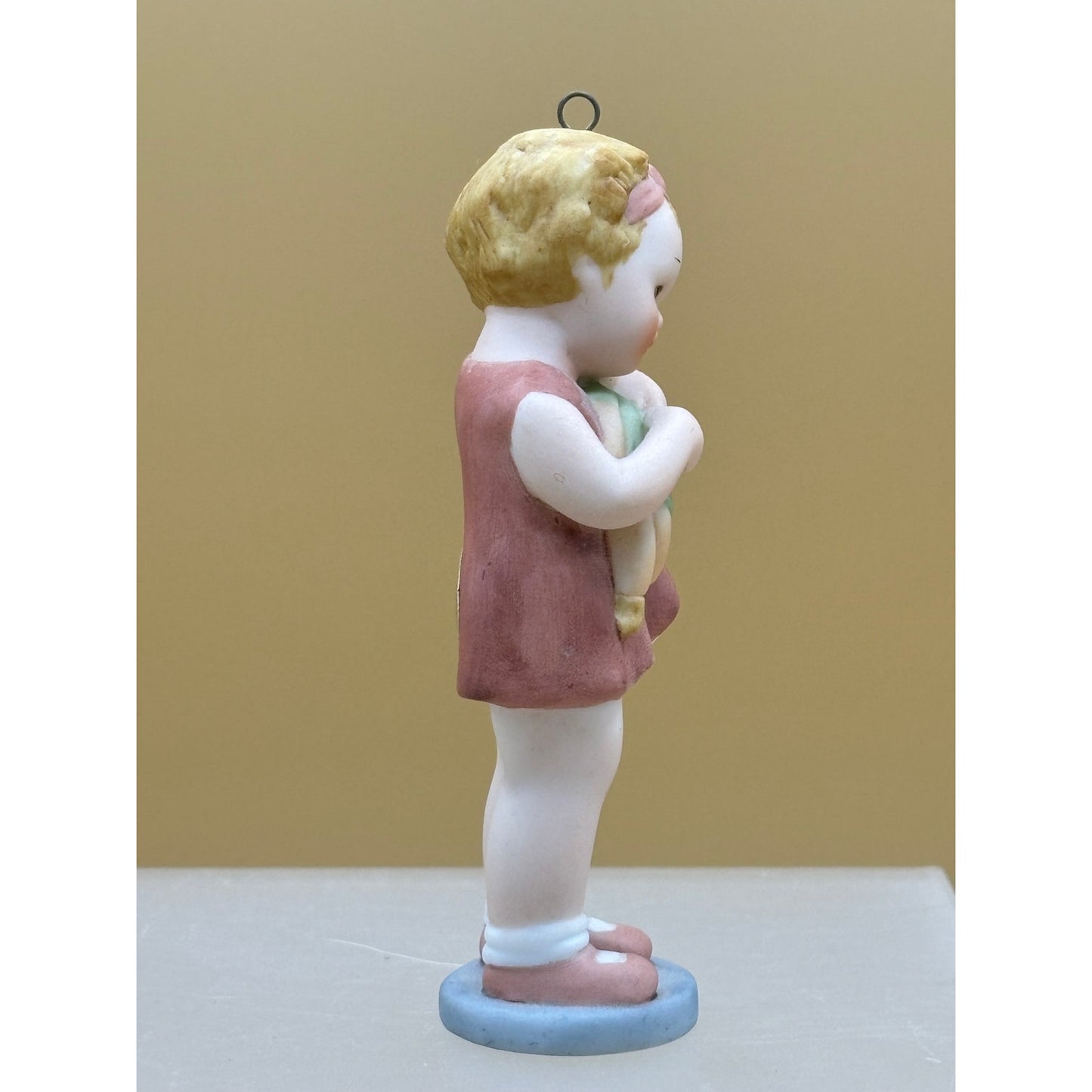 Vintage Porcelain Ornament by Bessie Pease Gutmann - Love is Blind (1985)