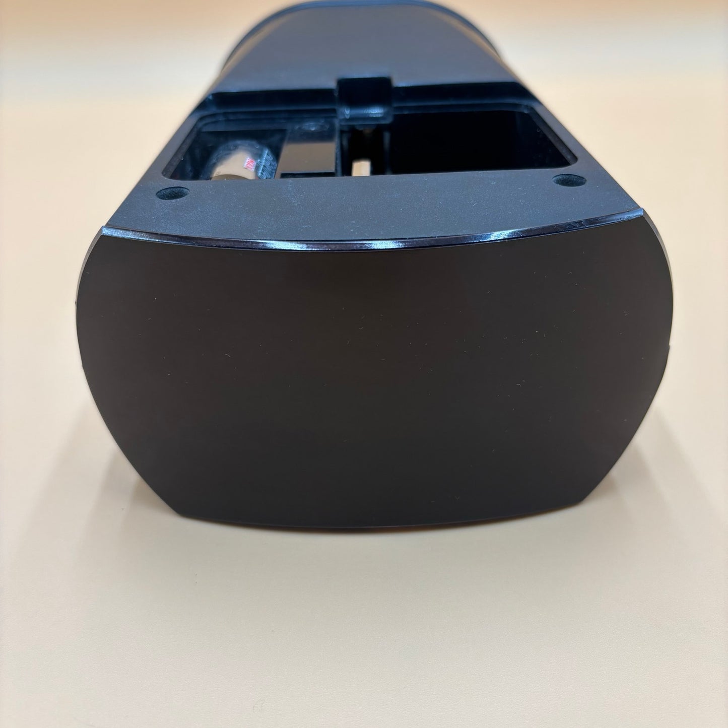 Rhythm Quartz Hypnotic Pendulum Clock - Mid-Century Modern Black & Gold