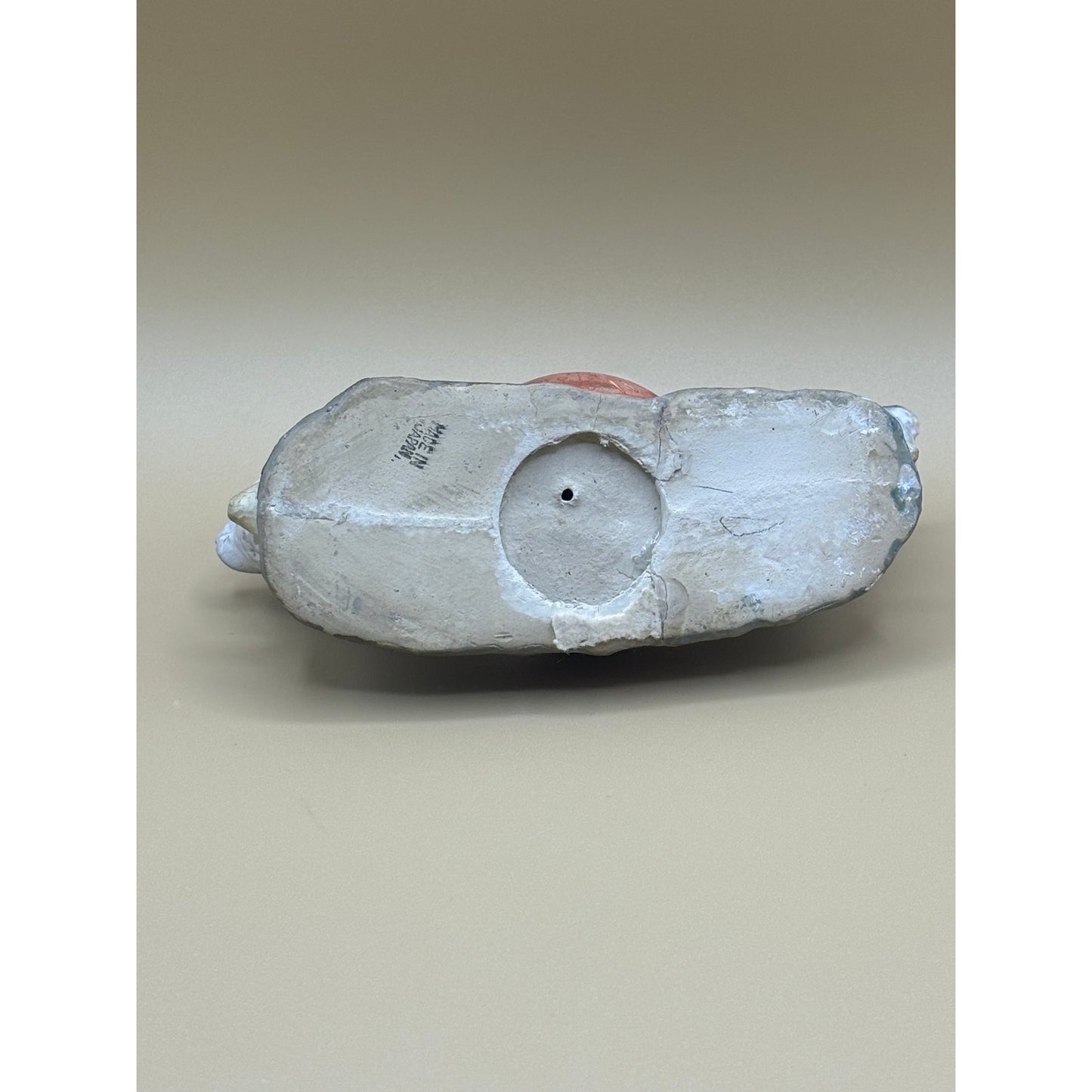 Vintage Japanese Geese Drinking Bowl Figurine