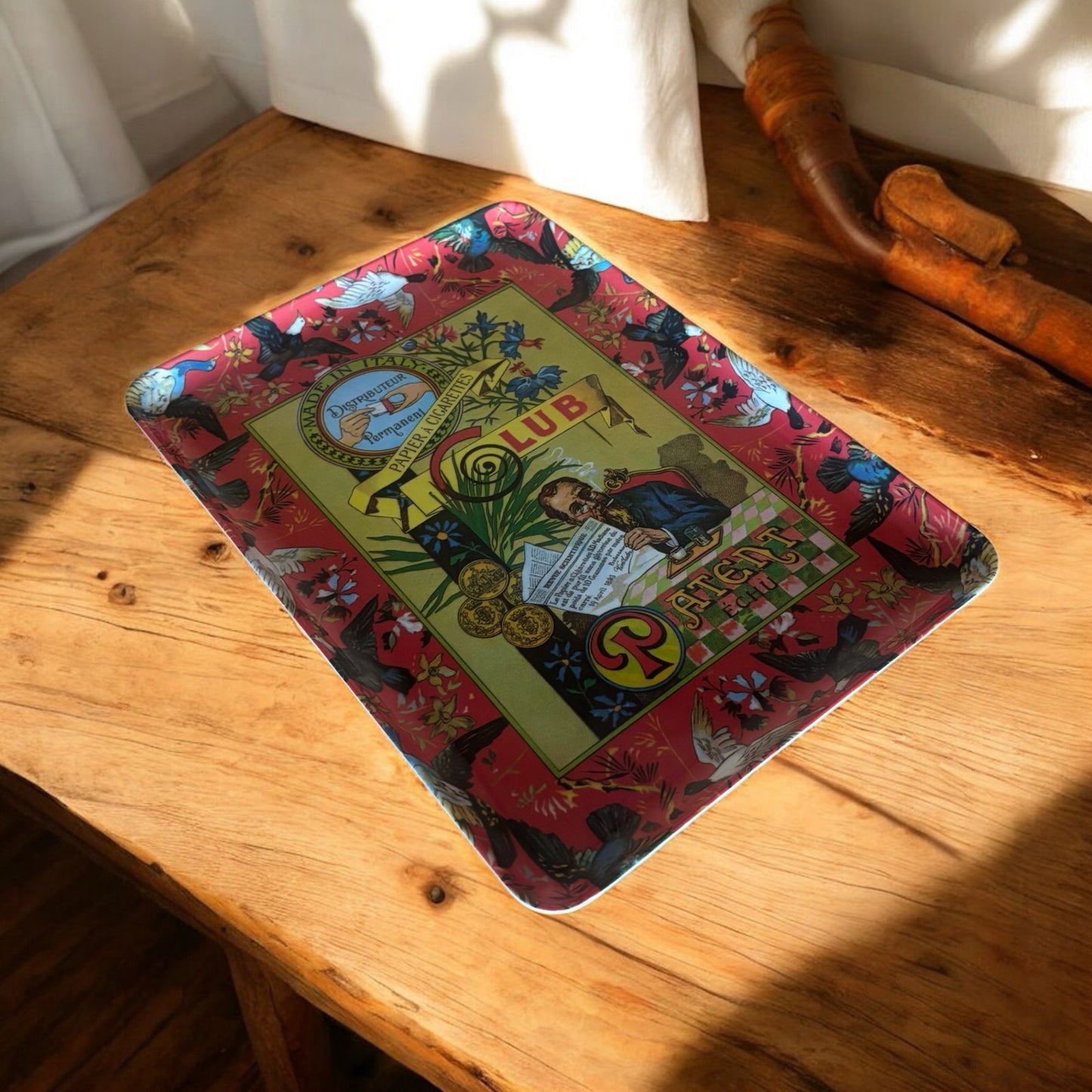 1970's Club Modiano “Patent ECHU” Tray – 12” x 8.75” Music City Marketing, Malaysia