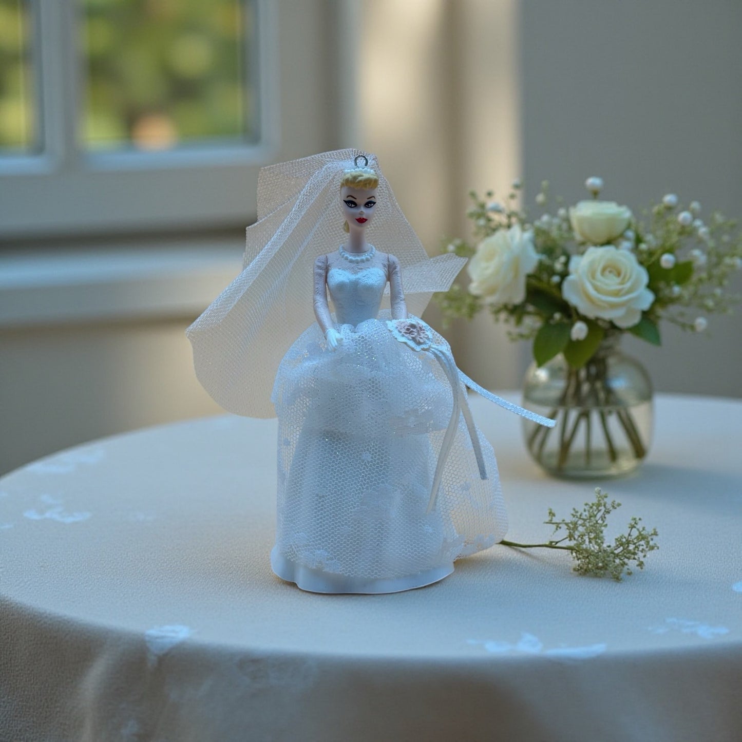 Hallmark Barbie “Wedding Day” Ornament – 1997 Edition (1959–1962 Style)