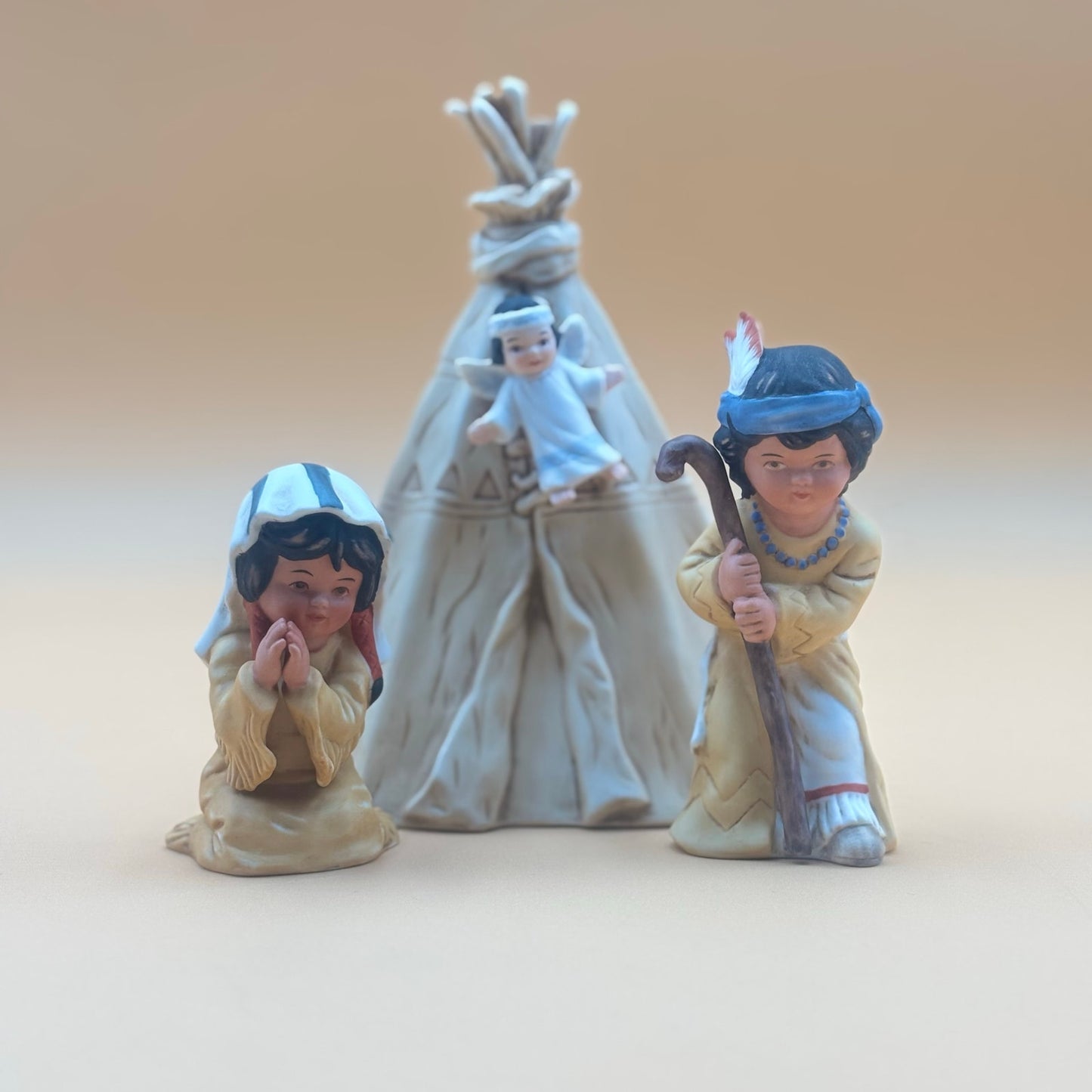 Sagebrush Kids Set 3 Gregory Perillo 1985 Handcrafted Figurine Set