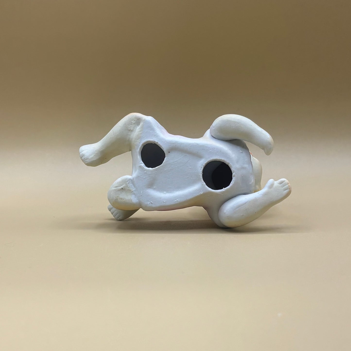 Pair of Porcelain Vintage Playing Baby Figurines