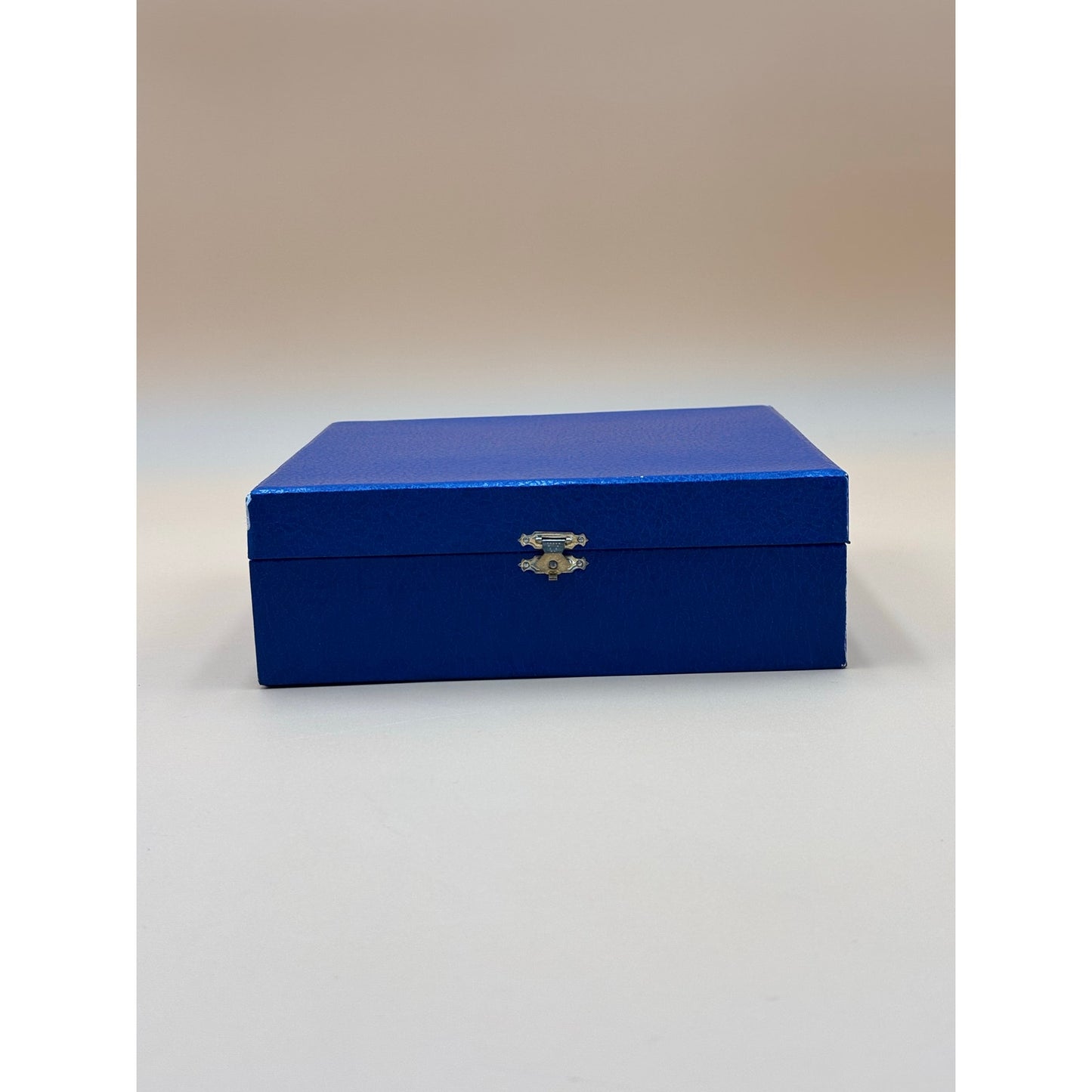 Vintage Ottoman Style Child’s Shoes Silver Tone on Wood with Box Collectible