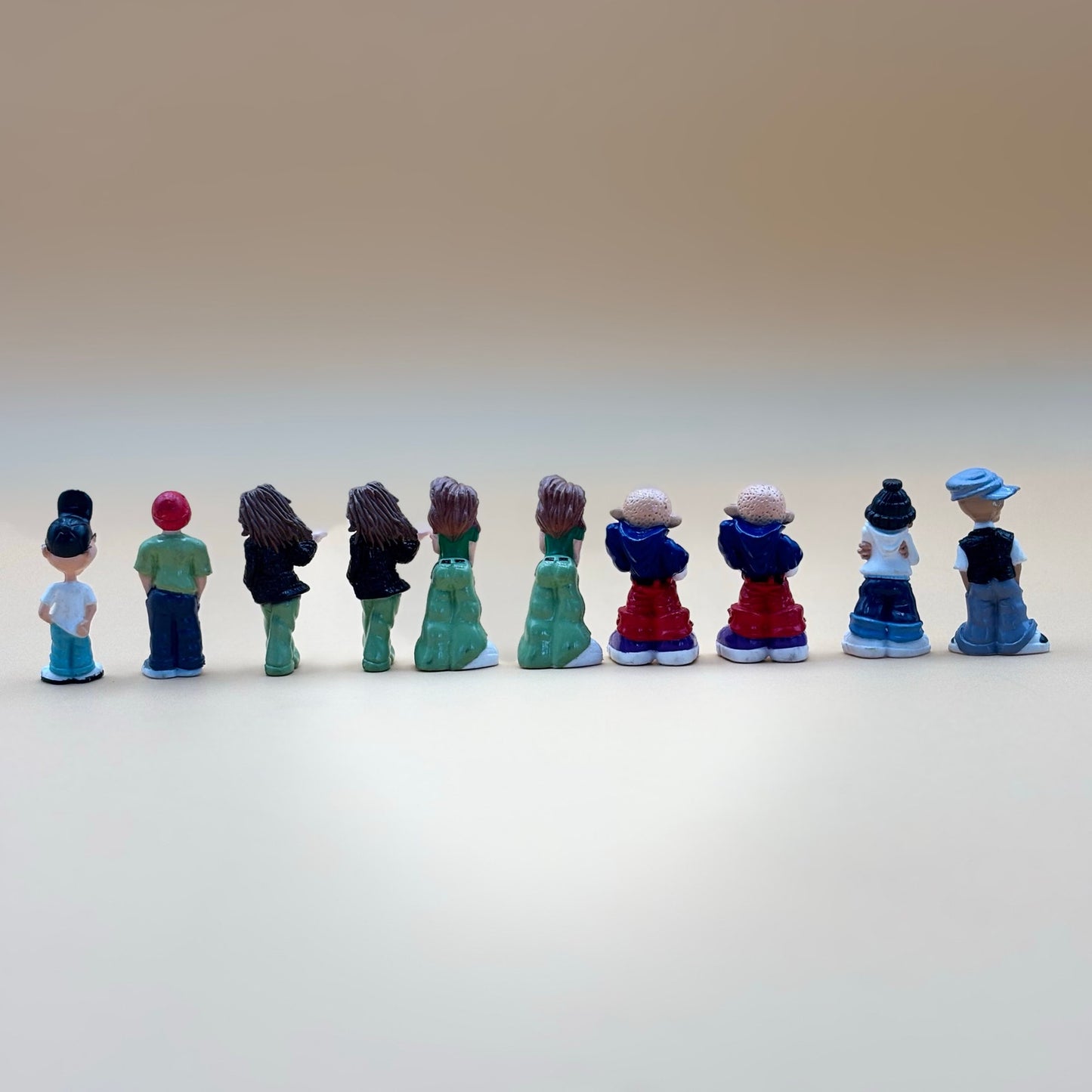 Lot of 10 Homies Figurines (7 Characters, 3 Duplicates)
