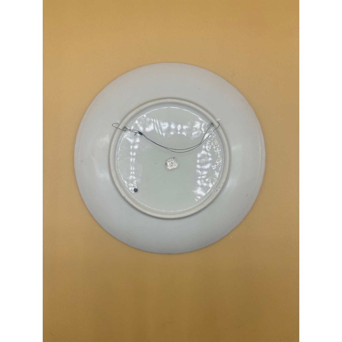 M. Sato Hand-Painted Decorative Plate with Gold Trim - 6" Fruit Design