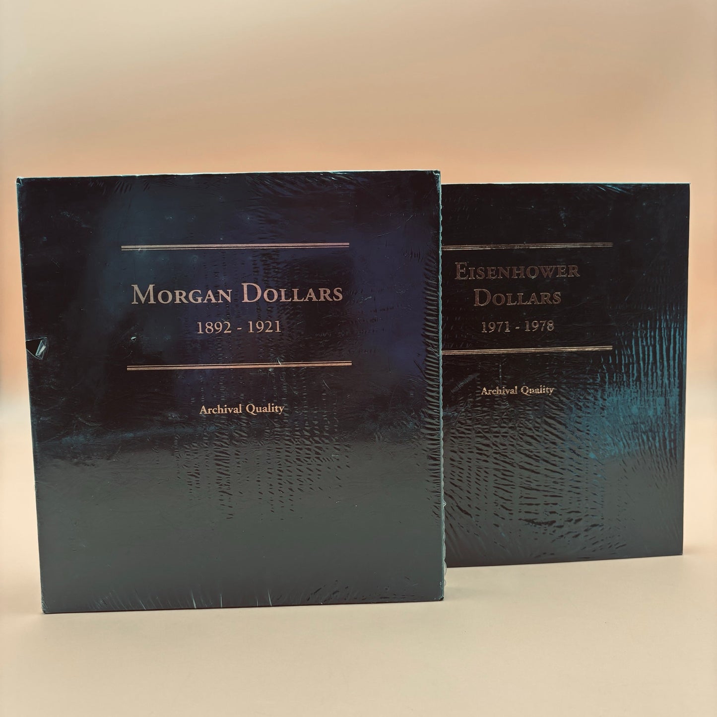 Coin Album Set – Morgan & Eisenhower Dollars Archival Books (2 Total)