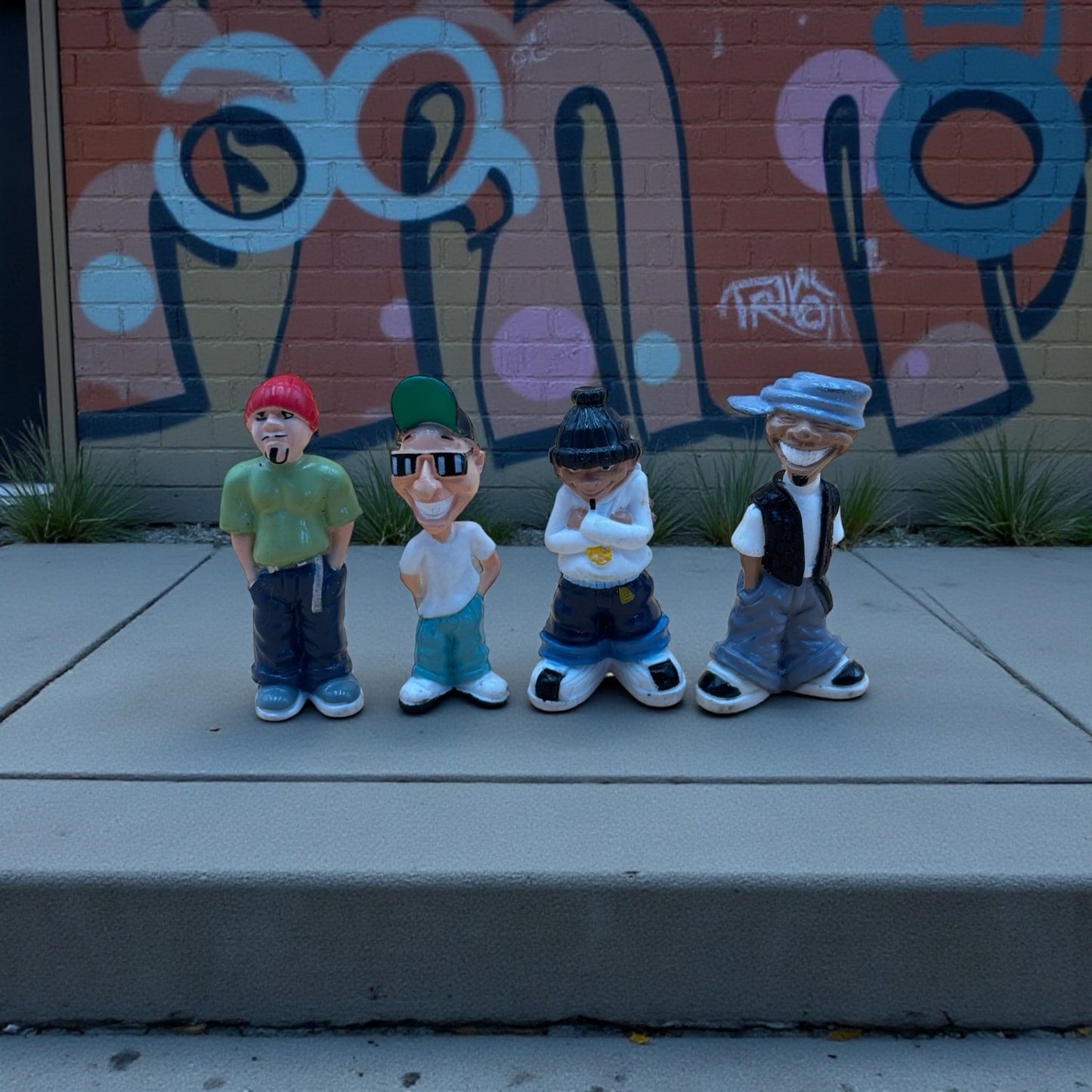 Lot of 10 Homies Figurines (7 Characters, 3 Duplicates)