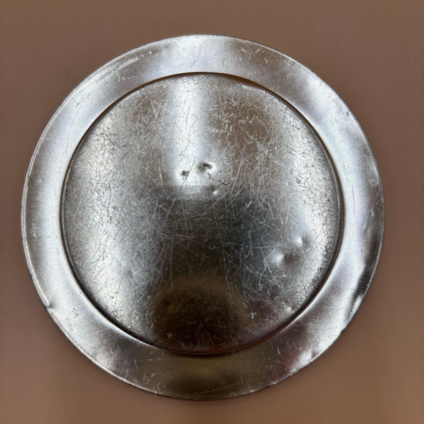 Vintage Mid-Century Mosaic Enamel Cup Holder Dish