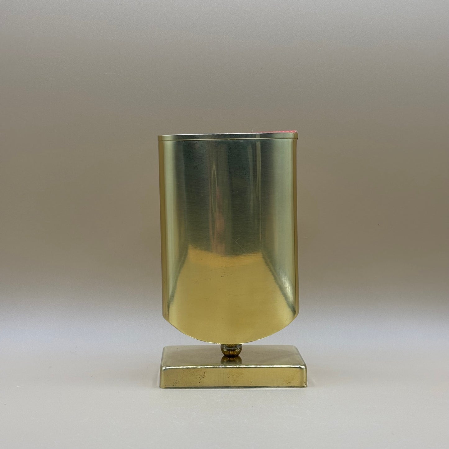 Vintage Brass Pen/Eyeglass Holder - Desktop Organizer