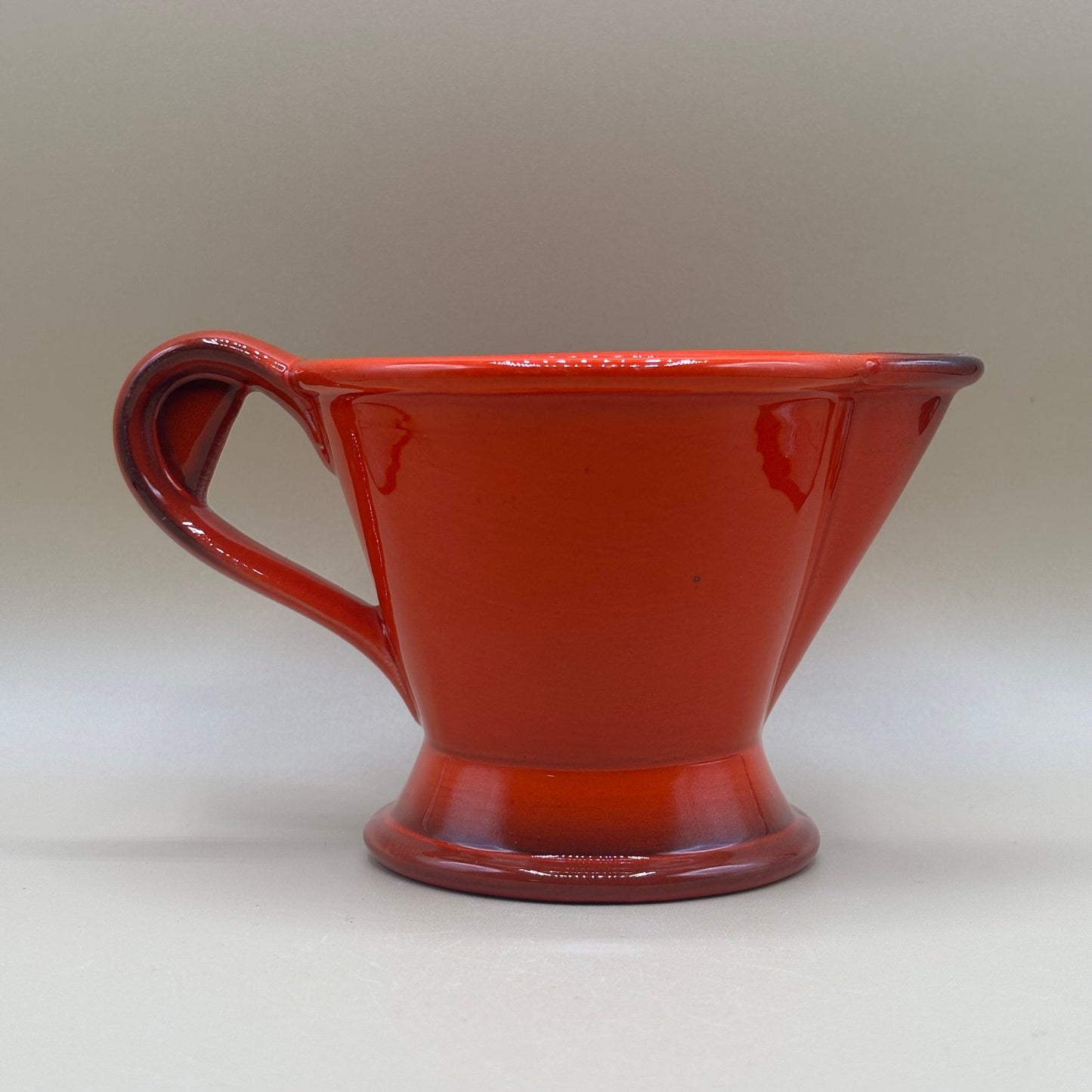 Vintage Metlox Poppy Trail Red Rooster Creamer - California Pottery