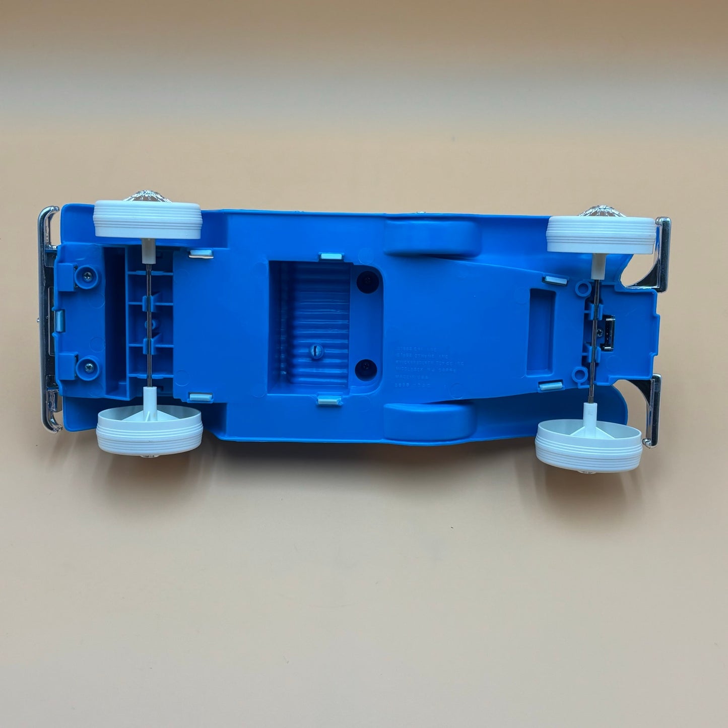 Vintage 1982 Knickerbocker Blue Touring Car Toy – Duesenberg Style