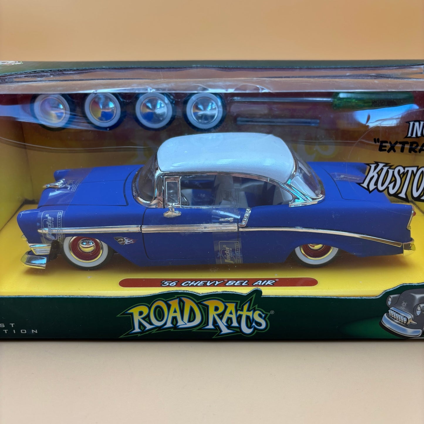2004 Jada Toys Road Rats 1:24 Die-Cast 1955 Chevy Bel Air – Sealed