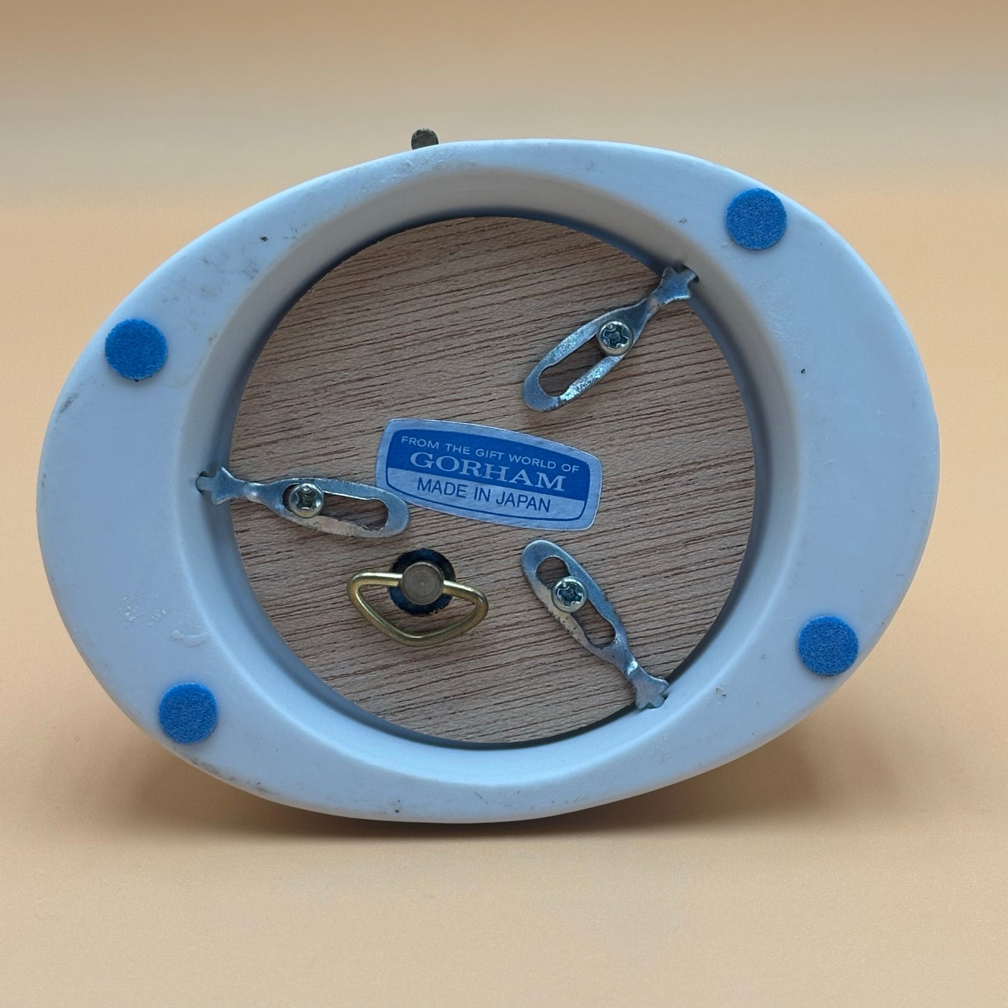 Vintage Gorham Raccoon Music Box - "Oh What A Beautiful Morning"