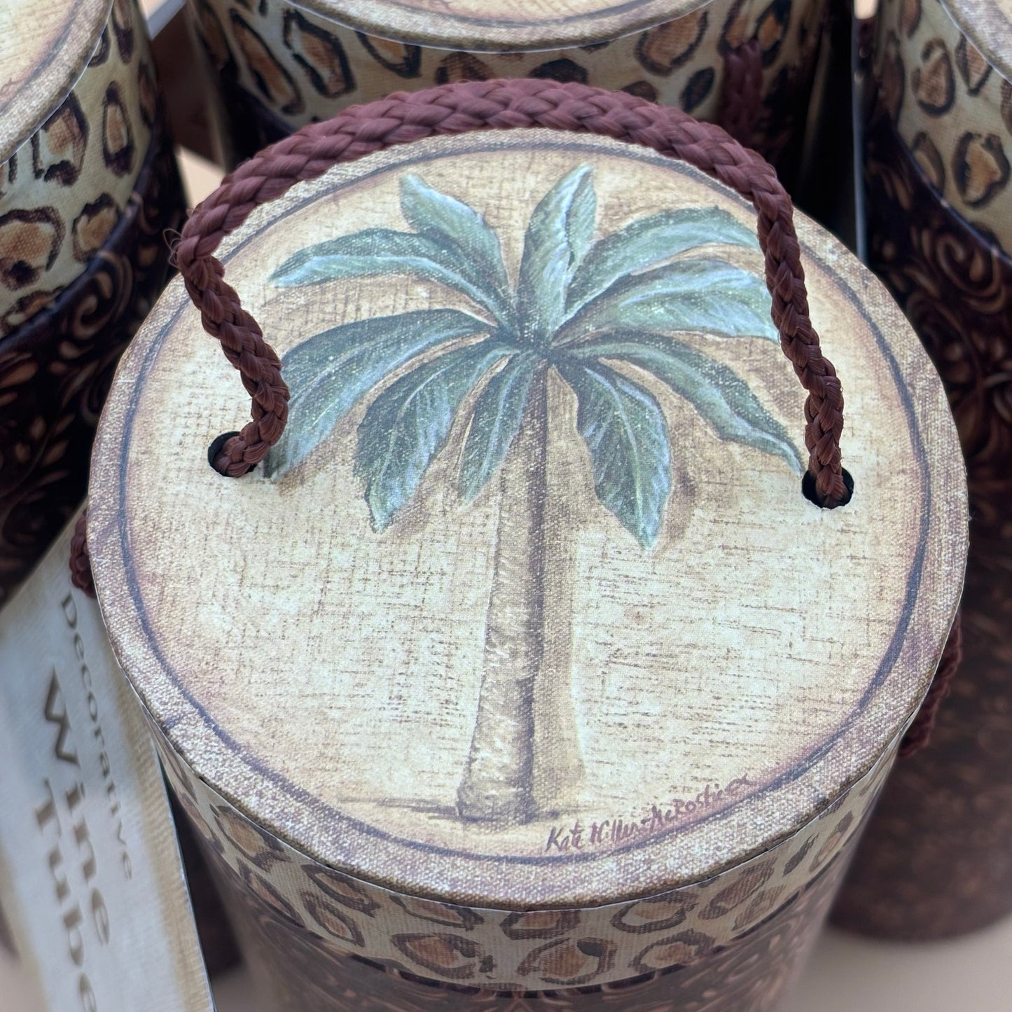 Kate McRostie Decorative Wine Tube Set of Four – Tri-Coastal Design 2004