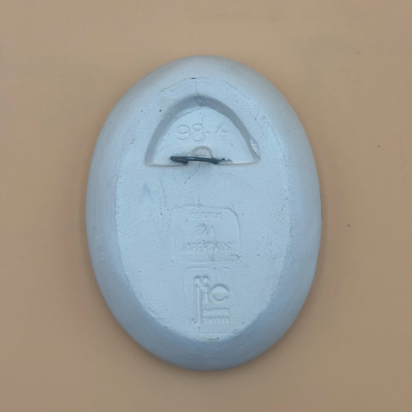 JIE Gantofta Sweden Zodiac Vintage Wall Plaque – Taurus Bull Relief