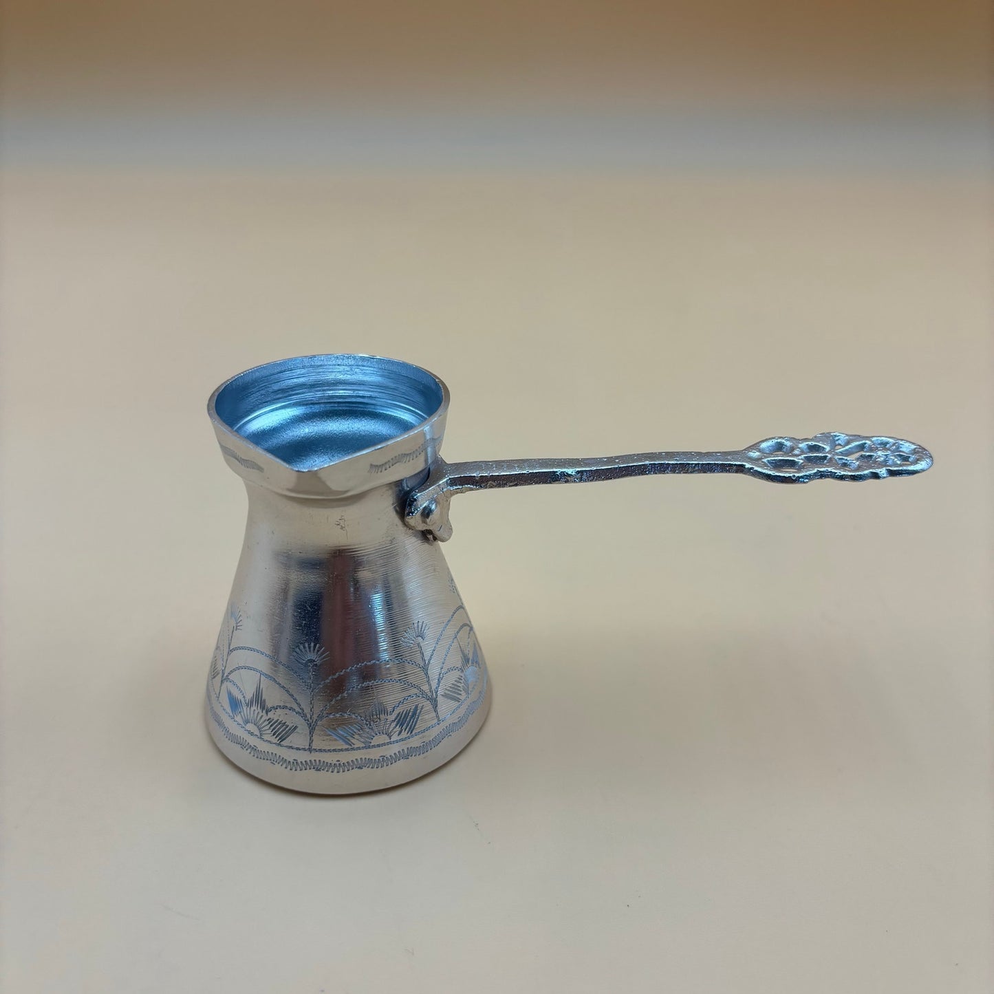 Antique Turkish Coffee Set with Tray, Cups, Pot & Accessories