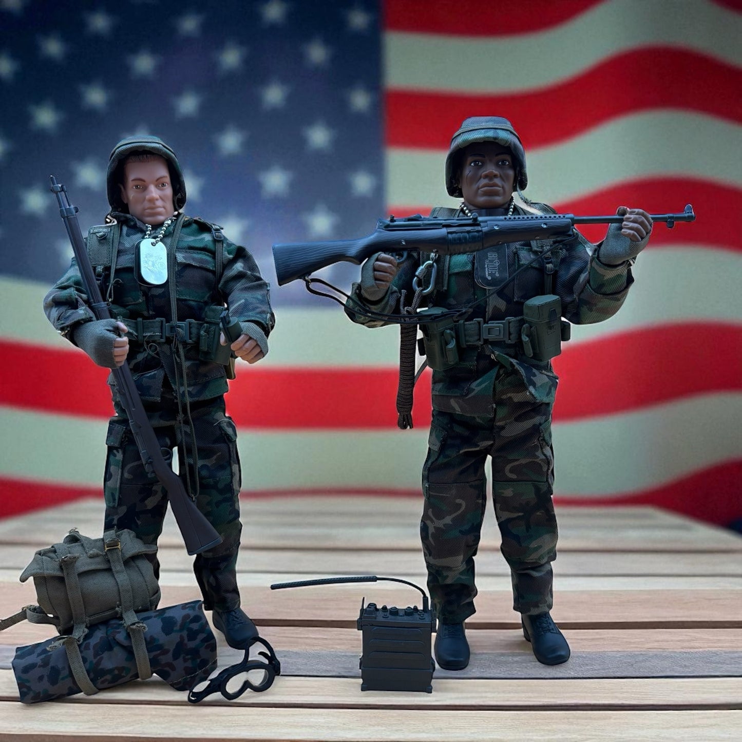 Hasbro G.I. Joe Classic Collection – 1996 (Pair of 12” Action Figures with Accessories