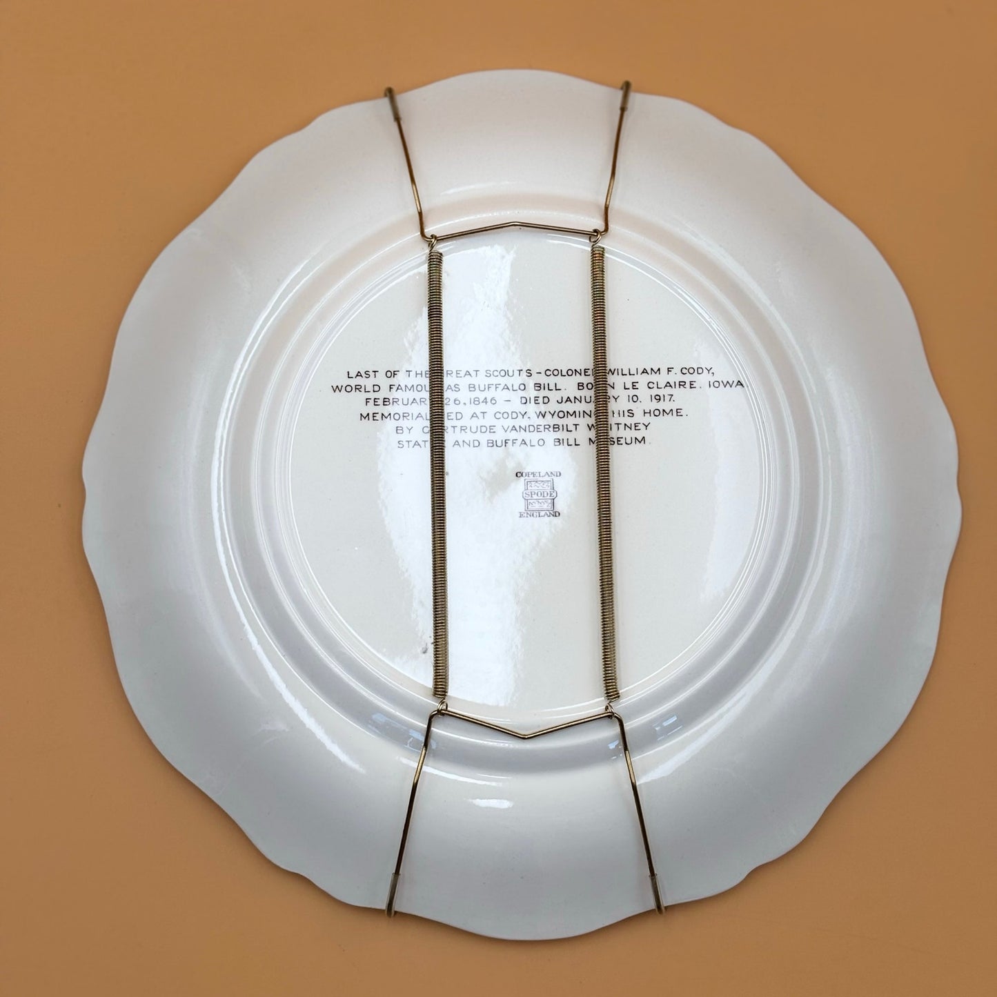 Buffalo Bill Cody Centennial Commemorative Plate – Haviland England 1846–1946