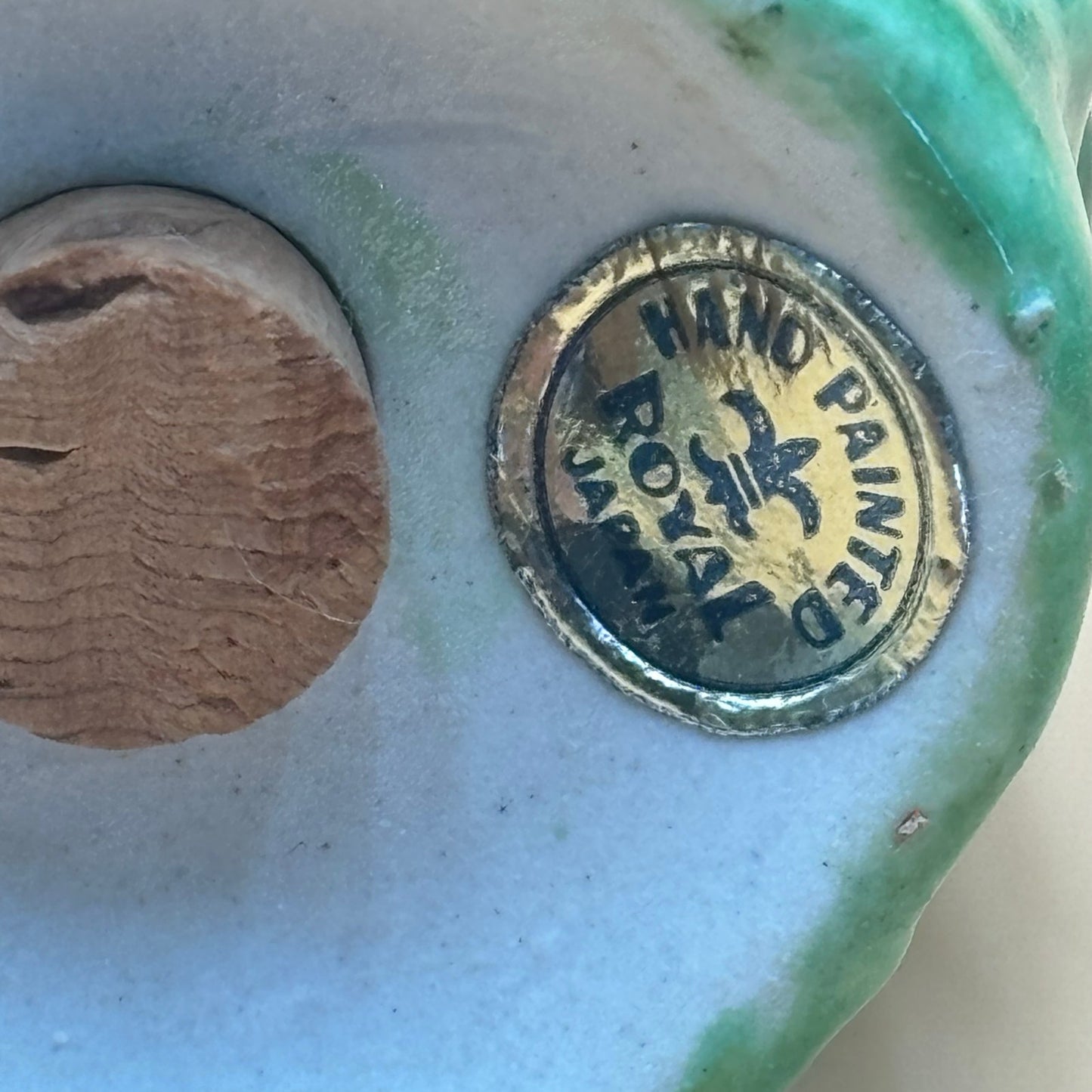 Vintage Hand Painted Royal Japan Miniature Windmill Salt & Pepper Set