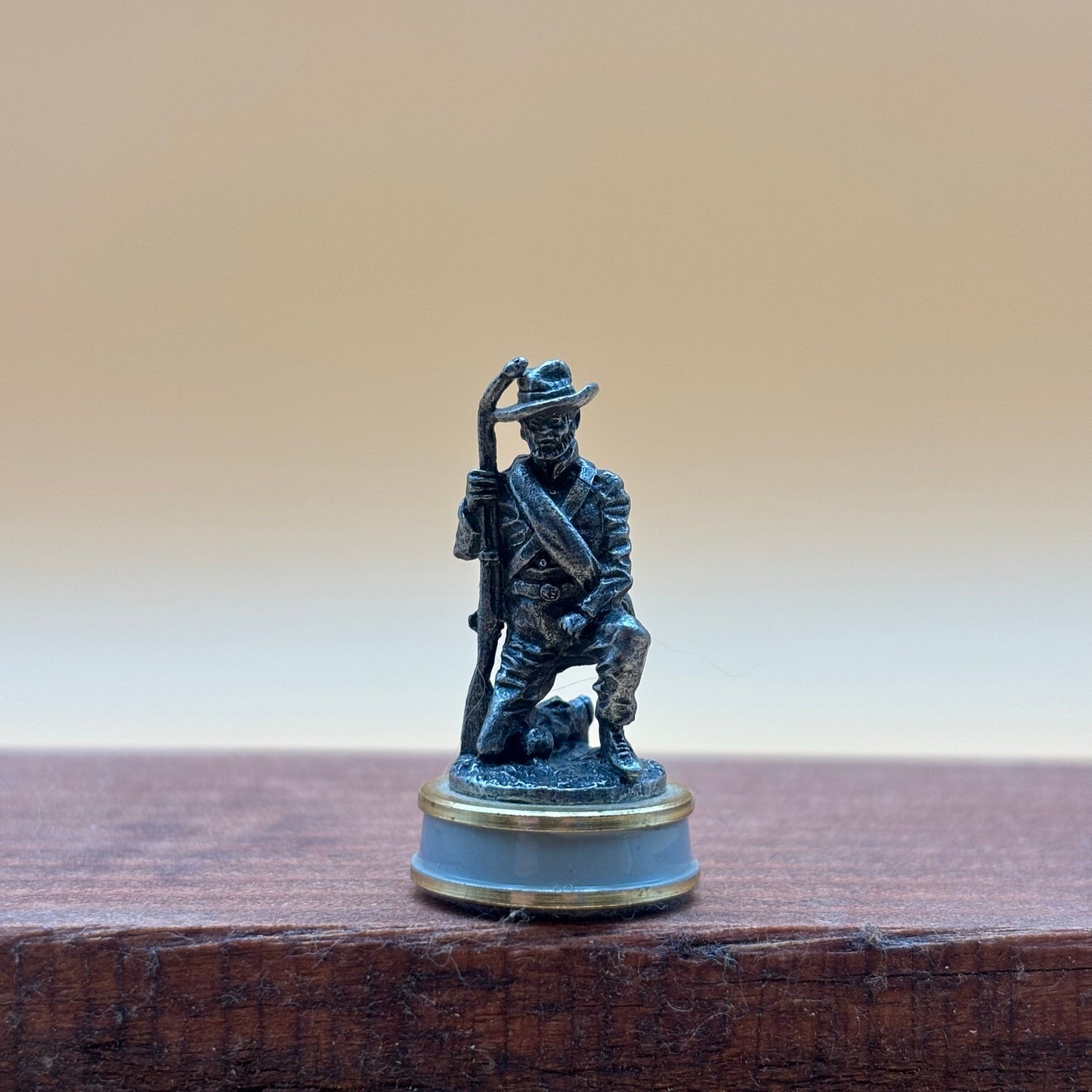 Franklin Mint Civil War Pewter Chess Pieces – Set of 4 (1983)