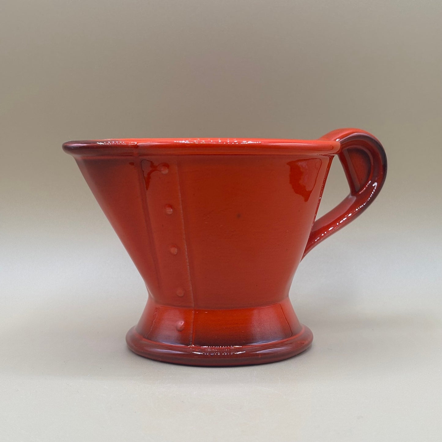 Vintage Metlox Poppy Trail Red Rooster Creamer - California Pottery