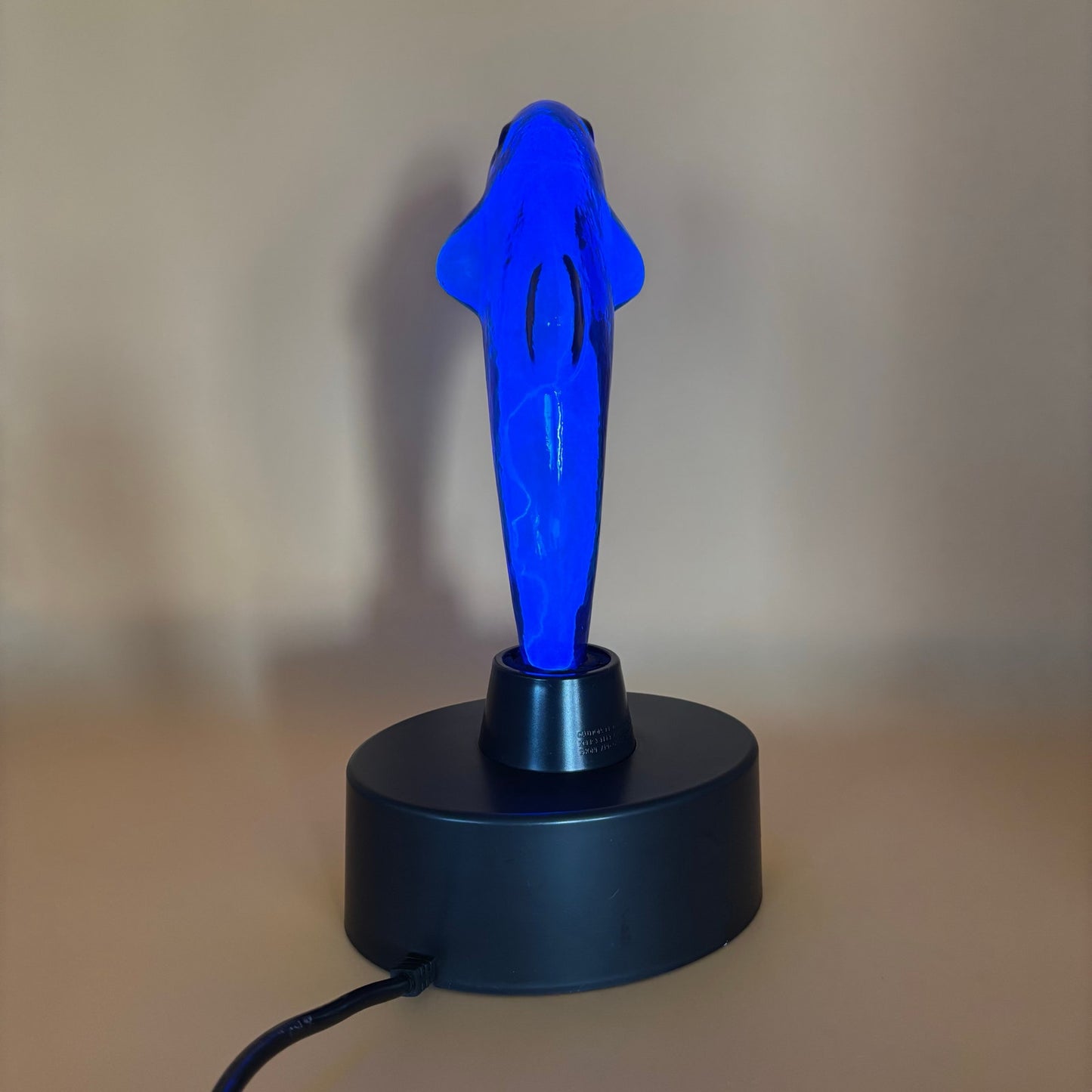 LumiSource Electra Blue Dolphin Plasma Lightning Lamp 15” – Works