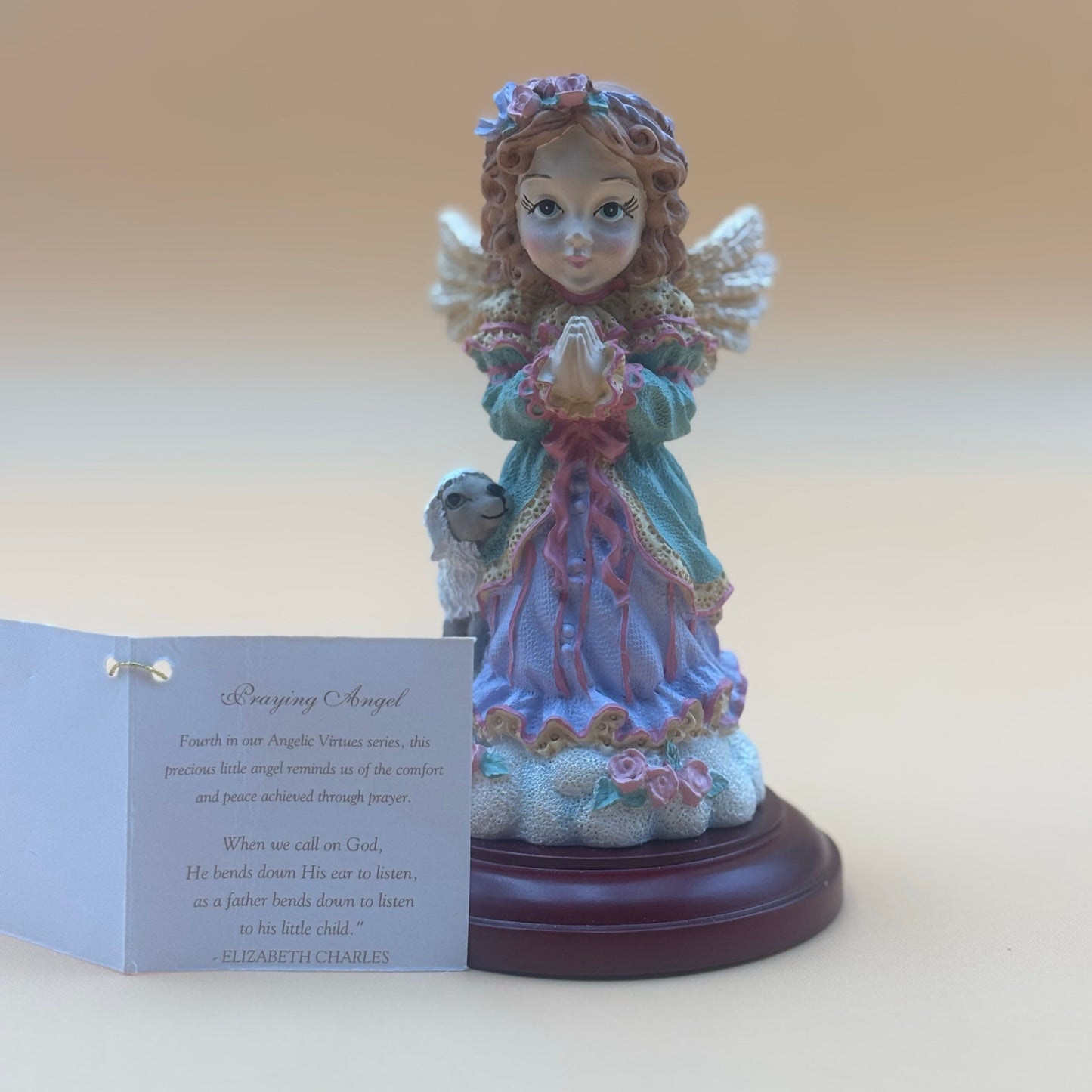 Christmas Around the World “The Praying Angel” – 1999 Angelic Virtues Series