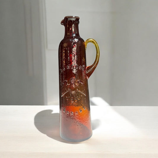 VTG  Kanawha Amberina Eagle Star Pitcher