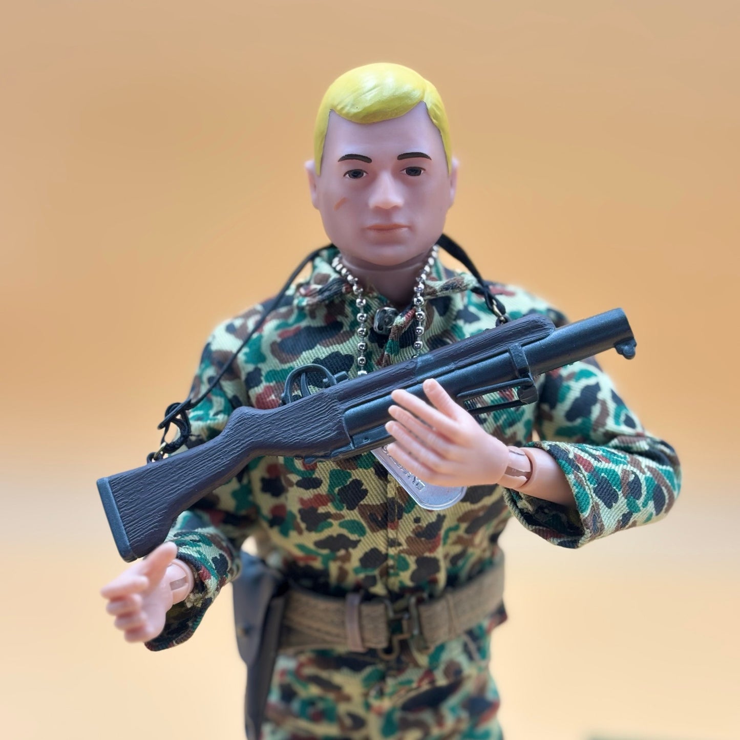Hasbro G.I. Joe Authentic Reproduction – 1964 Copyright Stamp 12” Action Soldier with M1 Carbine & Accessories