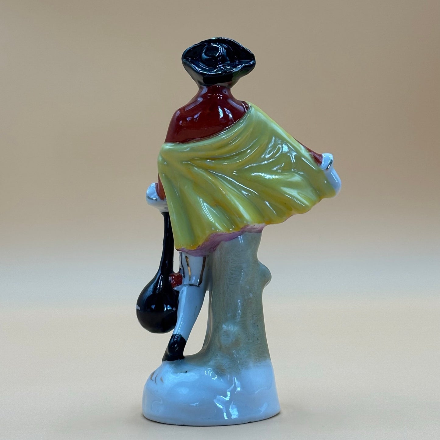 Vintage Occupied Japan Figurines - Colonial Lady & Musician (Set of 2)