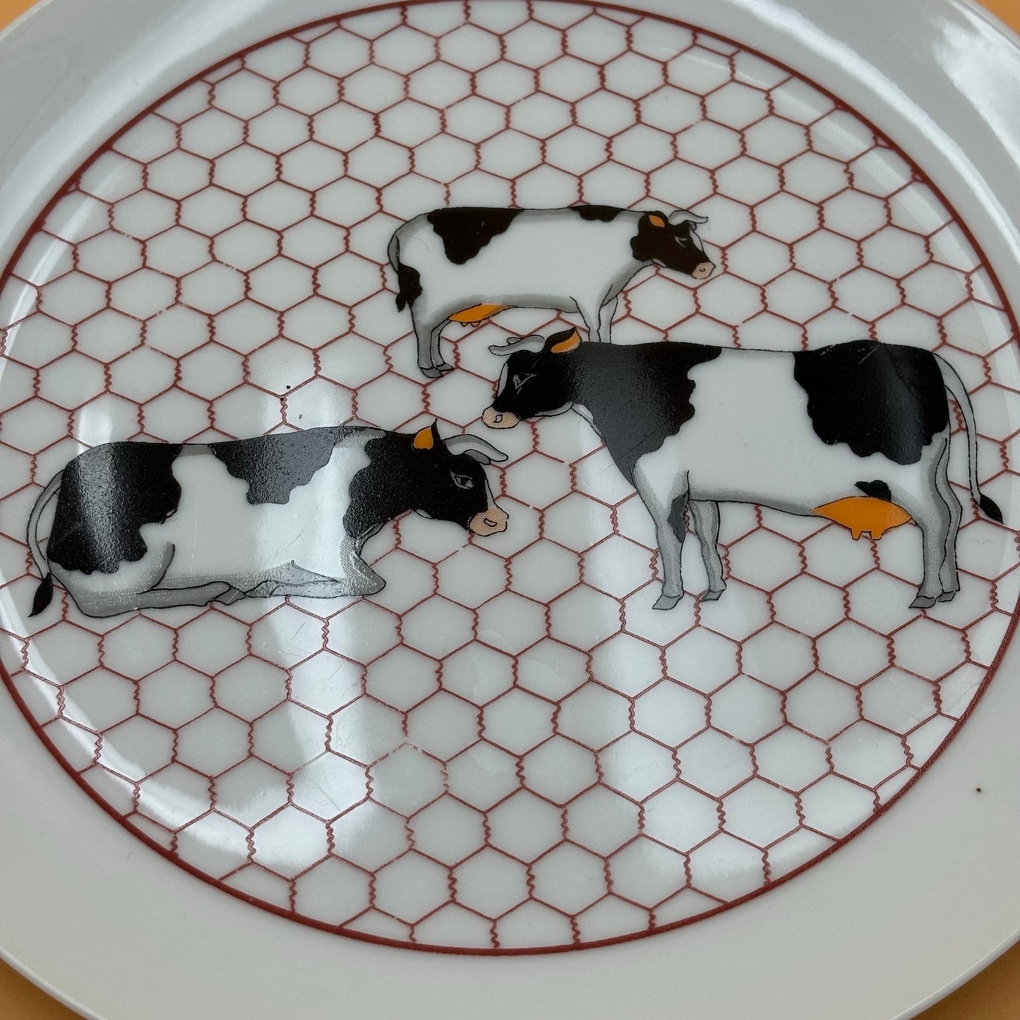 Takahashi San Francisco Cow Dessert Plates – Set of Two