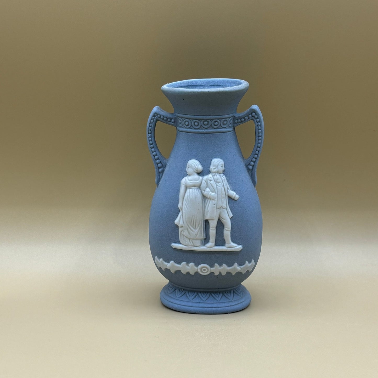 Vintage Wedgwood Style Jasperware Vase - Occupied Japan