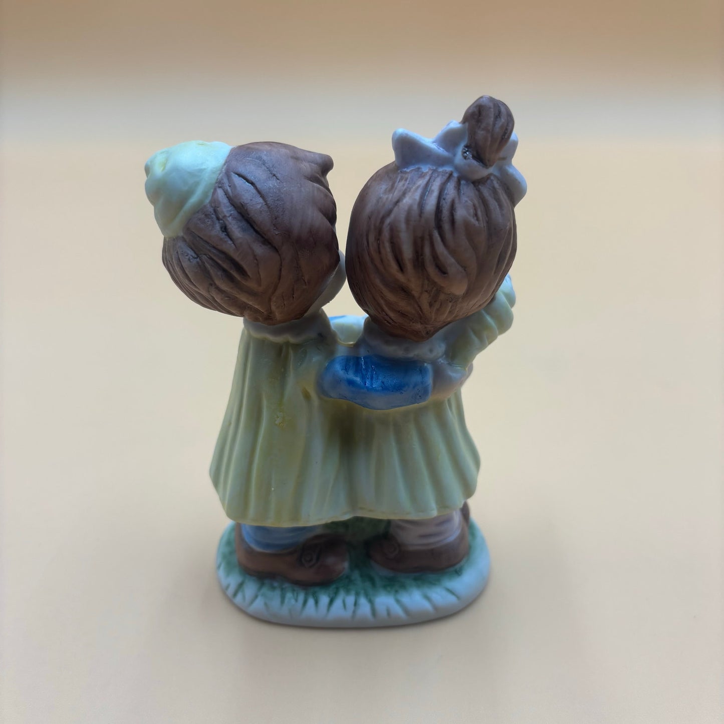 Vintage Crown Royal Hand-Painted Figurine – Boy & Girl Hugging (5”)