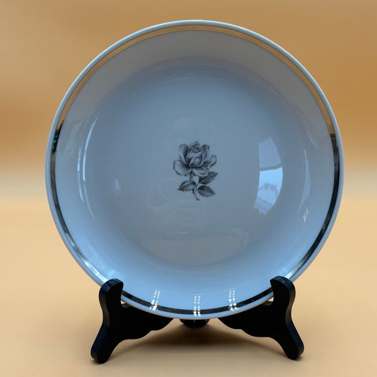 Princess China "Cameo Rose" Salad Plates - Set of 8 - Tru-Tone