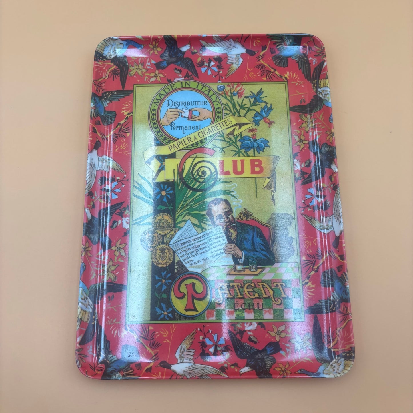 1970's Club Modiano “Patent ECHU” Tray – 12” x 8.75” Music City Marketing, Malaysia