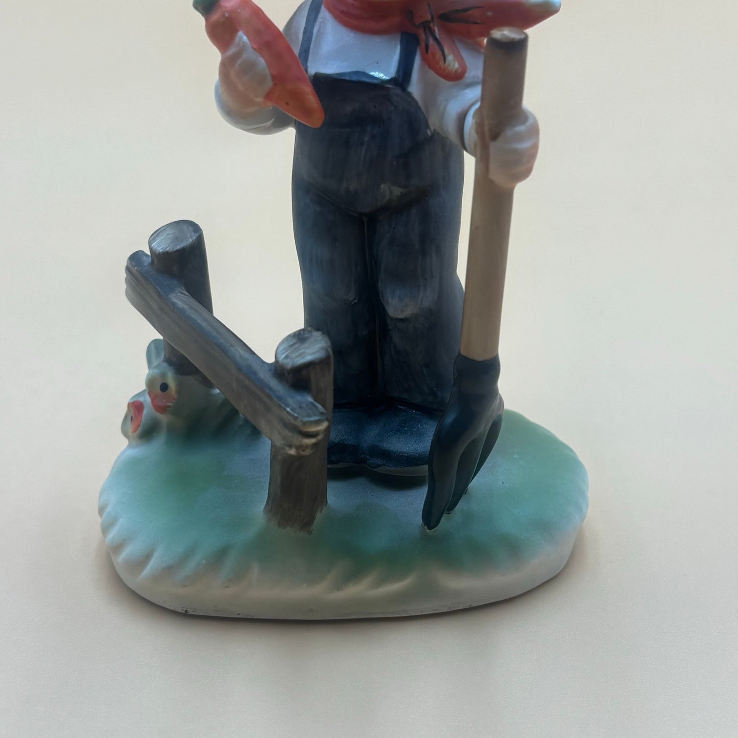 Vintage Erich Stauffer Farm Boy Figurine - Japan Made